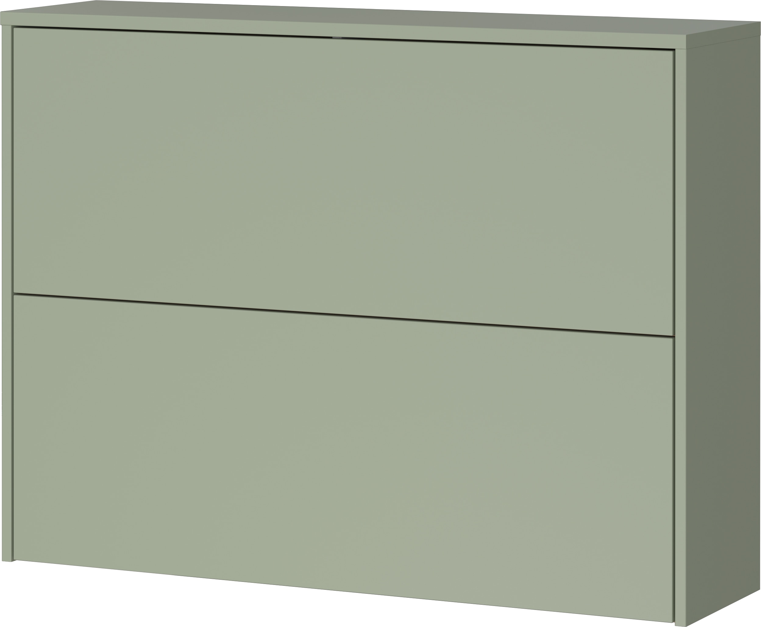 GERMANIA Hängeschuhschrank "Binetto" 1 Stk. tlg. Schuhklapper, Soft-close, verstellbare Böden, Tiefe: 27cm