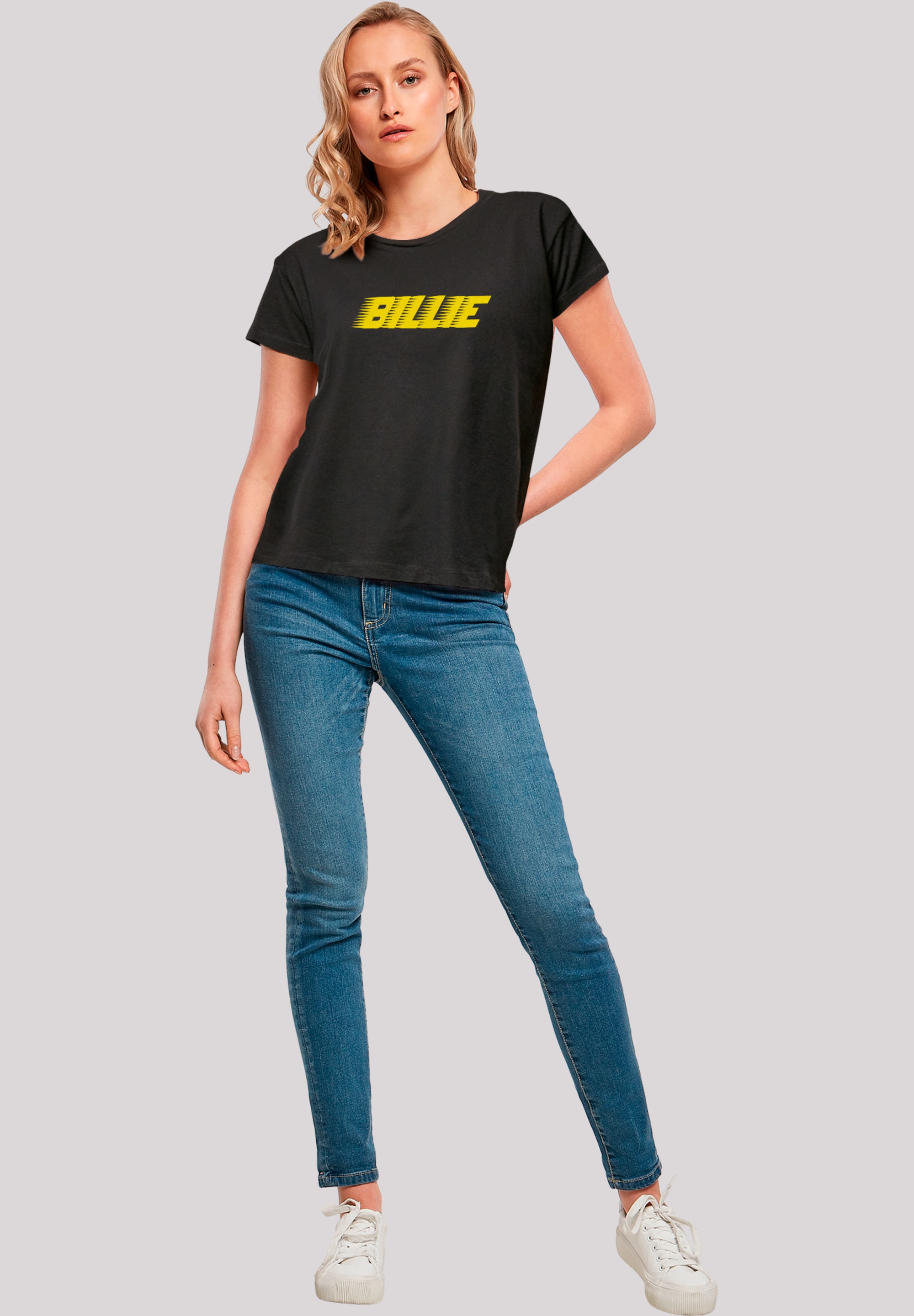 F4NT4STIC Print-Shirt »Billie Eilish Logo Print«, Premium Qualität