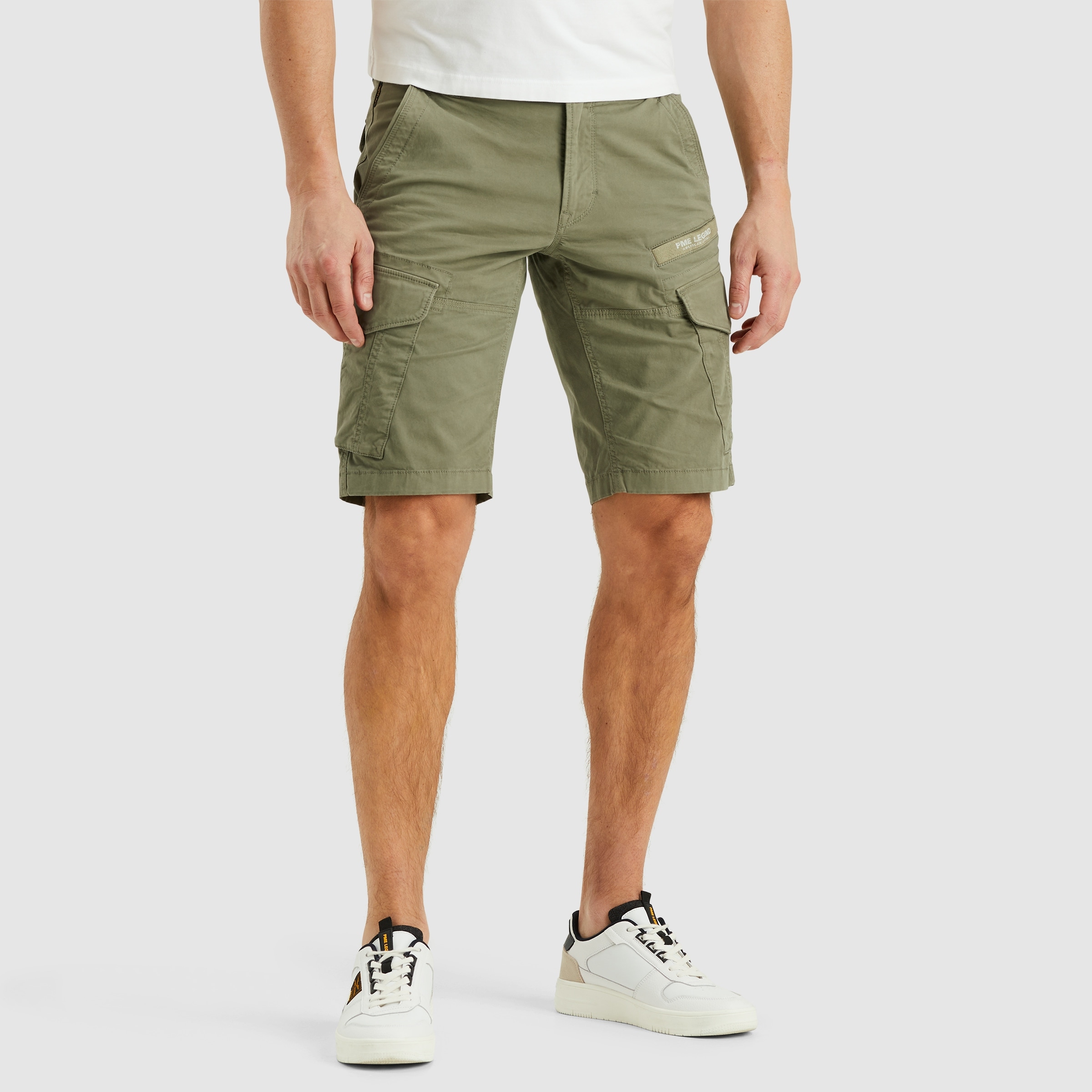 PME LEGEND Cargoshorts "NORDROP CARGO SHORTS STRETCH TWILL" Regular Fit, für Freizeit, aus elastischer Baumwollmischung