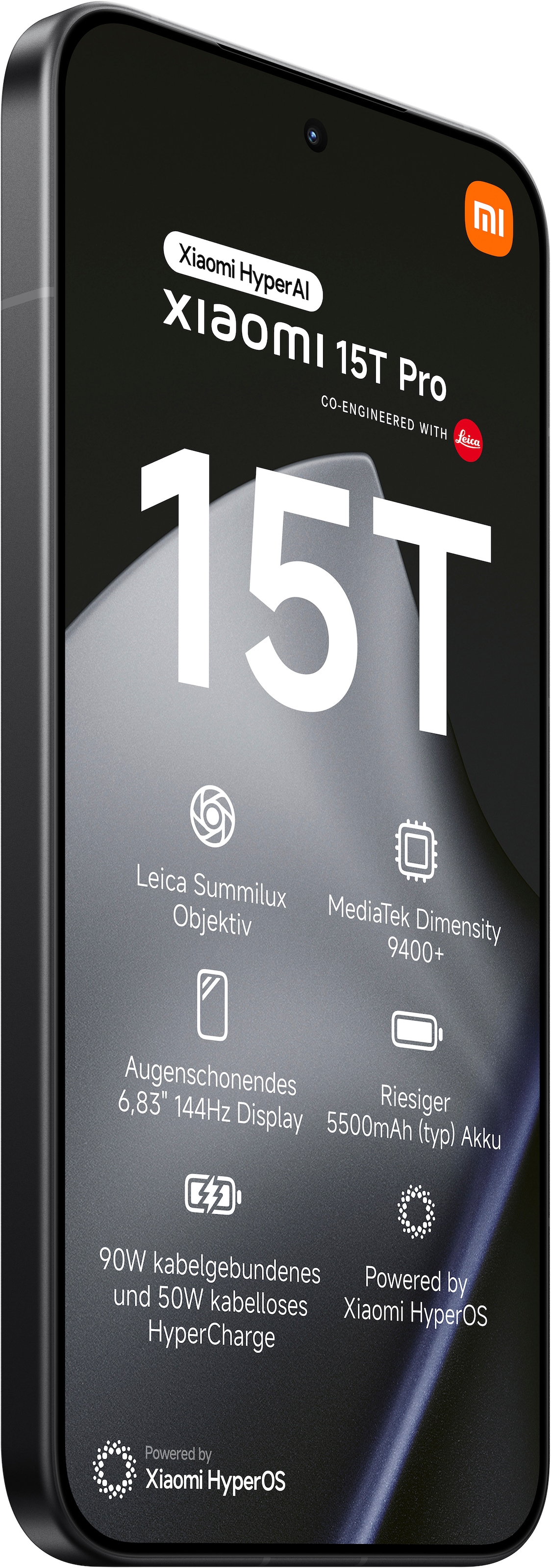 Xiaomi Smartphone »15T Pro 12+512«, schwarz
