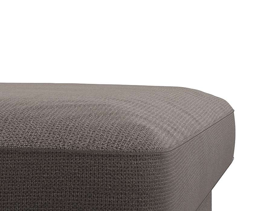 FLEXLUX Pouf »Fiore«, Kaltschaum, Füße Alu