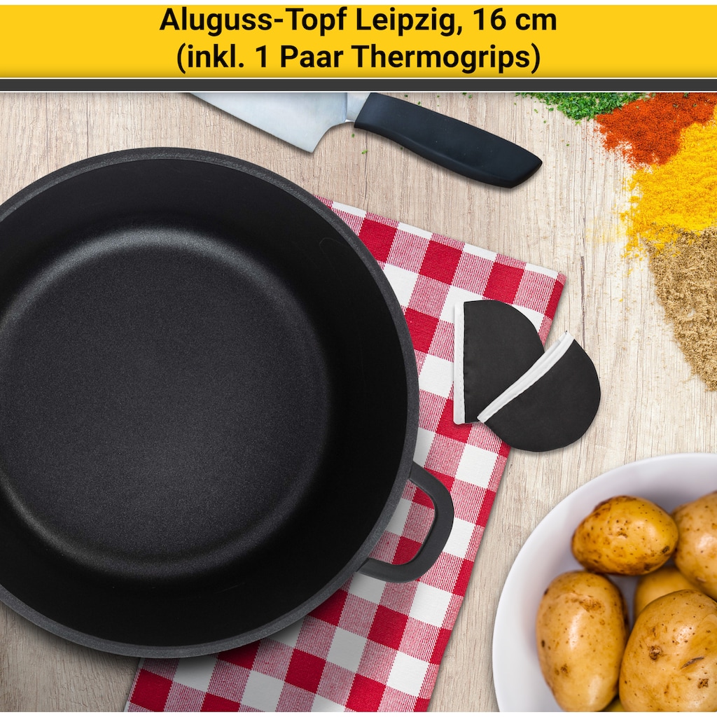 Krüger Fleischtopf »Leipzig«, Aluminiumguss