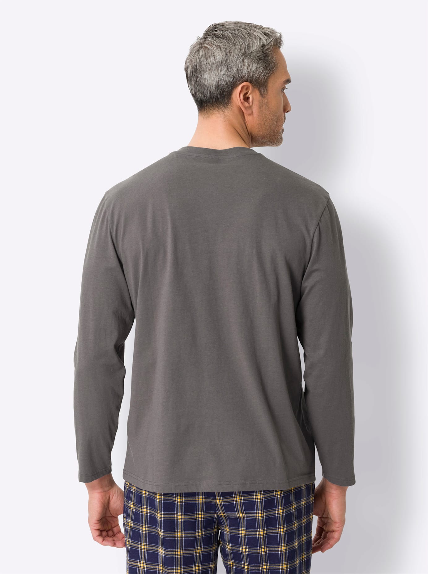 Thumbnail - Langarmshirt "Schlafanzug-Shirt" 1 Stk. tlg.