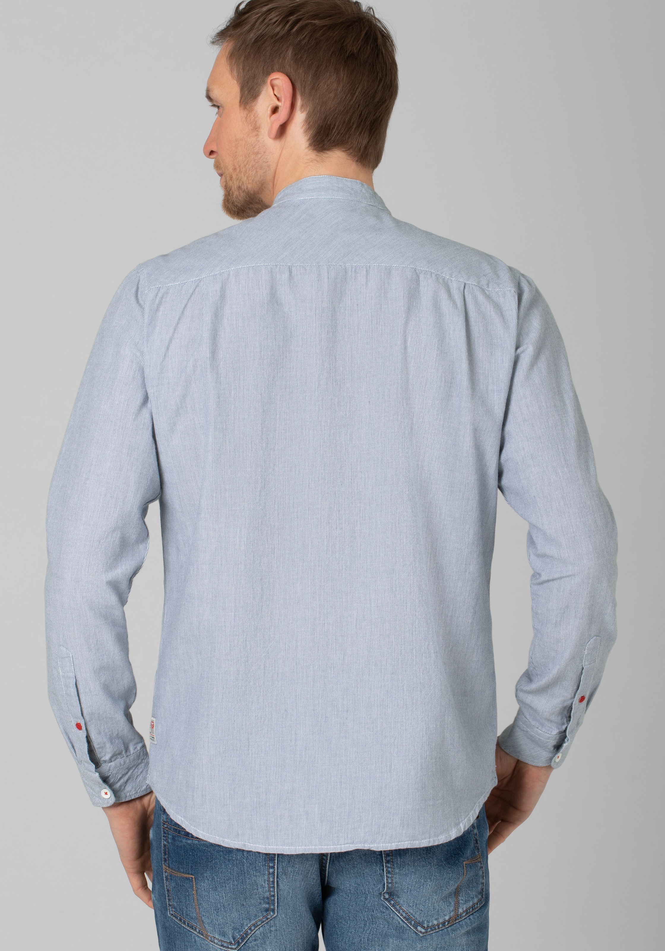 TIMEZONE Langarmhemd "Stand-up-collar Shirt" günstig online kaufen