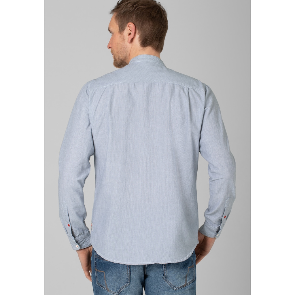 TIMEZONE Langarmhemd »Stand-up-collar Shirt«