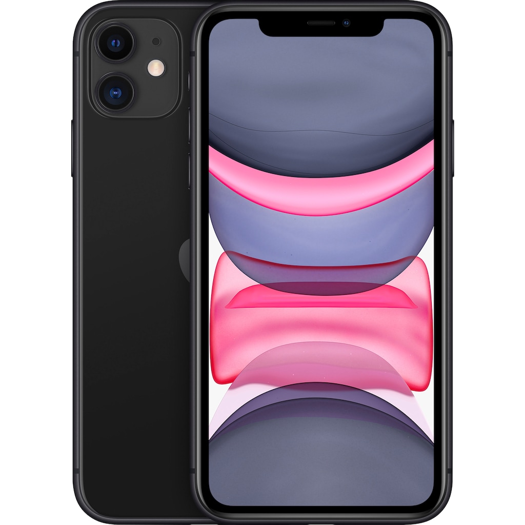 Apple Smartphone »iPhone 11«, black, 15,5 cm/6,1 Zoll, 64 GB Speicherplatz, 12 MP Kamera