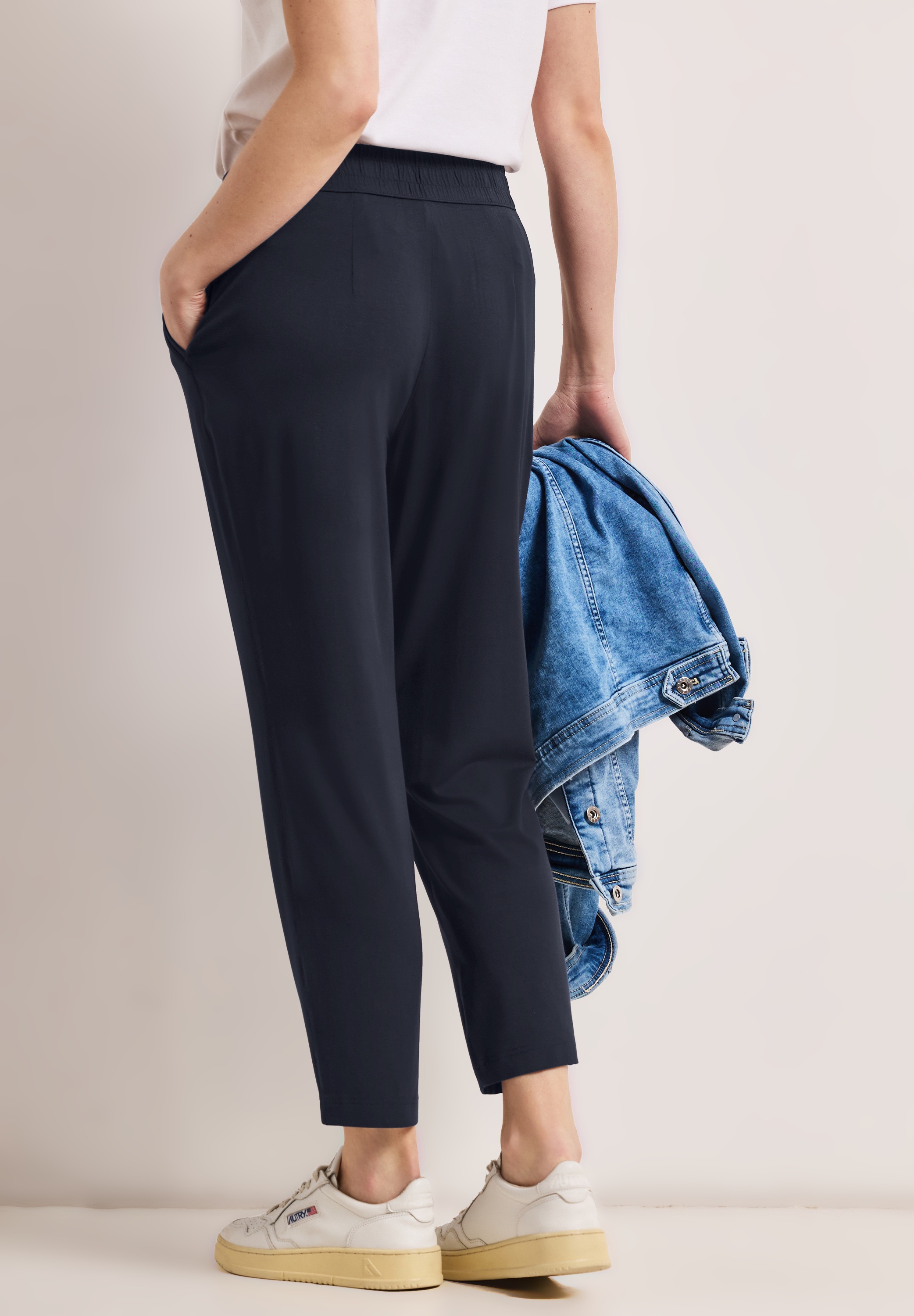 STREET ONE Stoffhose Middle Waist günstig online kaufen