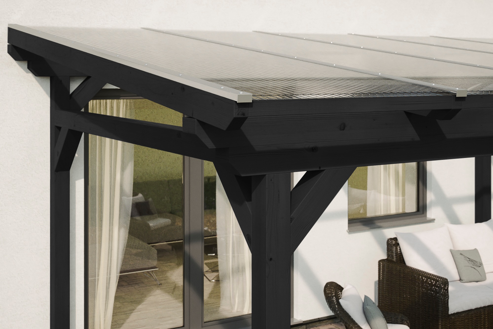 Skanholz Terrassendach »Sanremo«