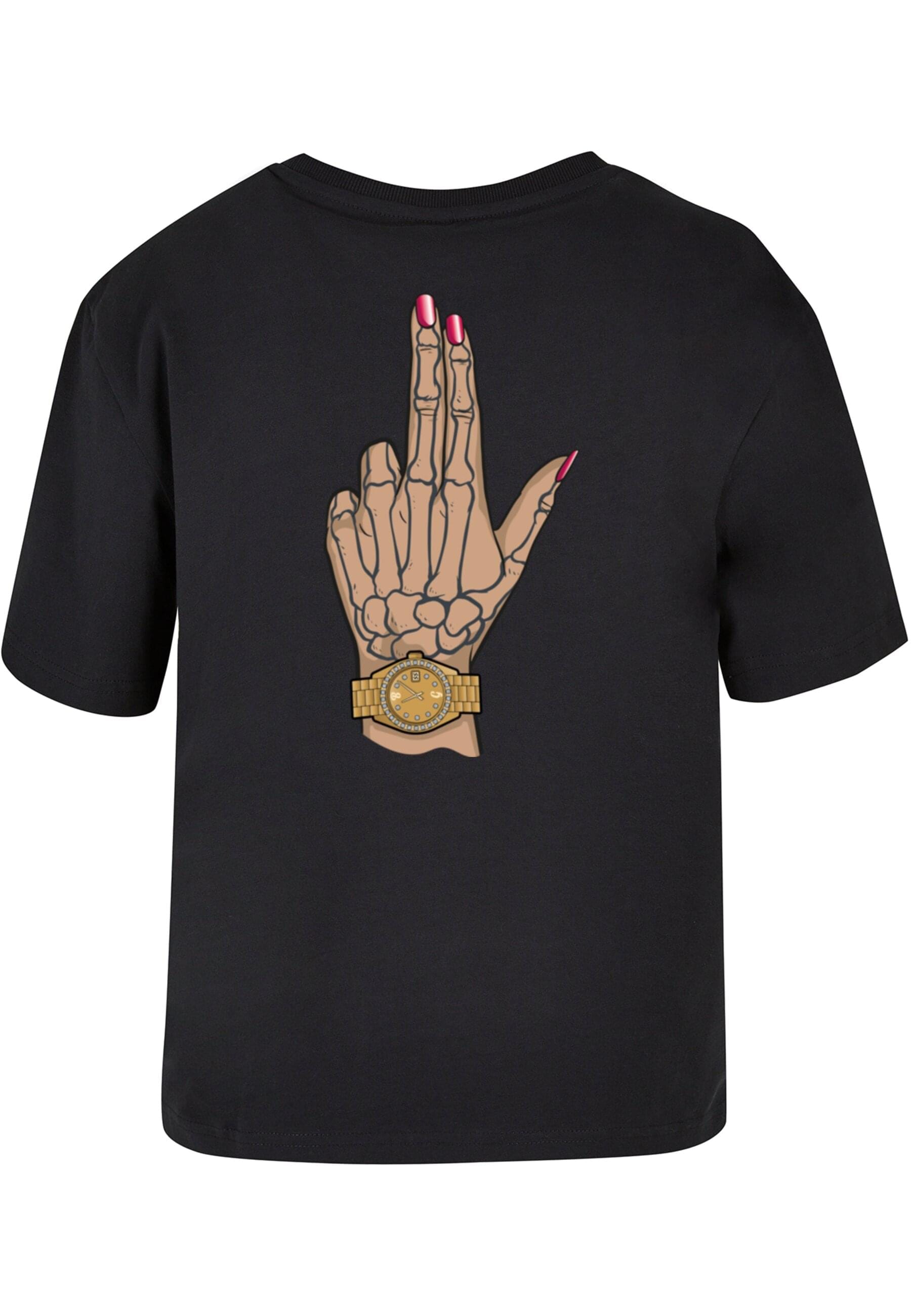 Miss Tee T-Shirt »Miss Tee Damen BadGirl Bang Tee«, (1 tlg.)