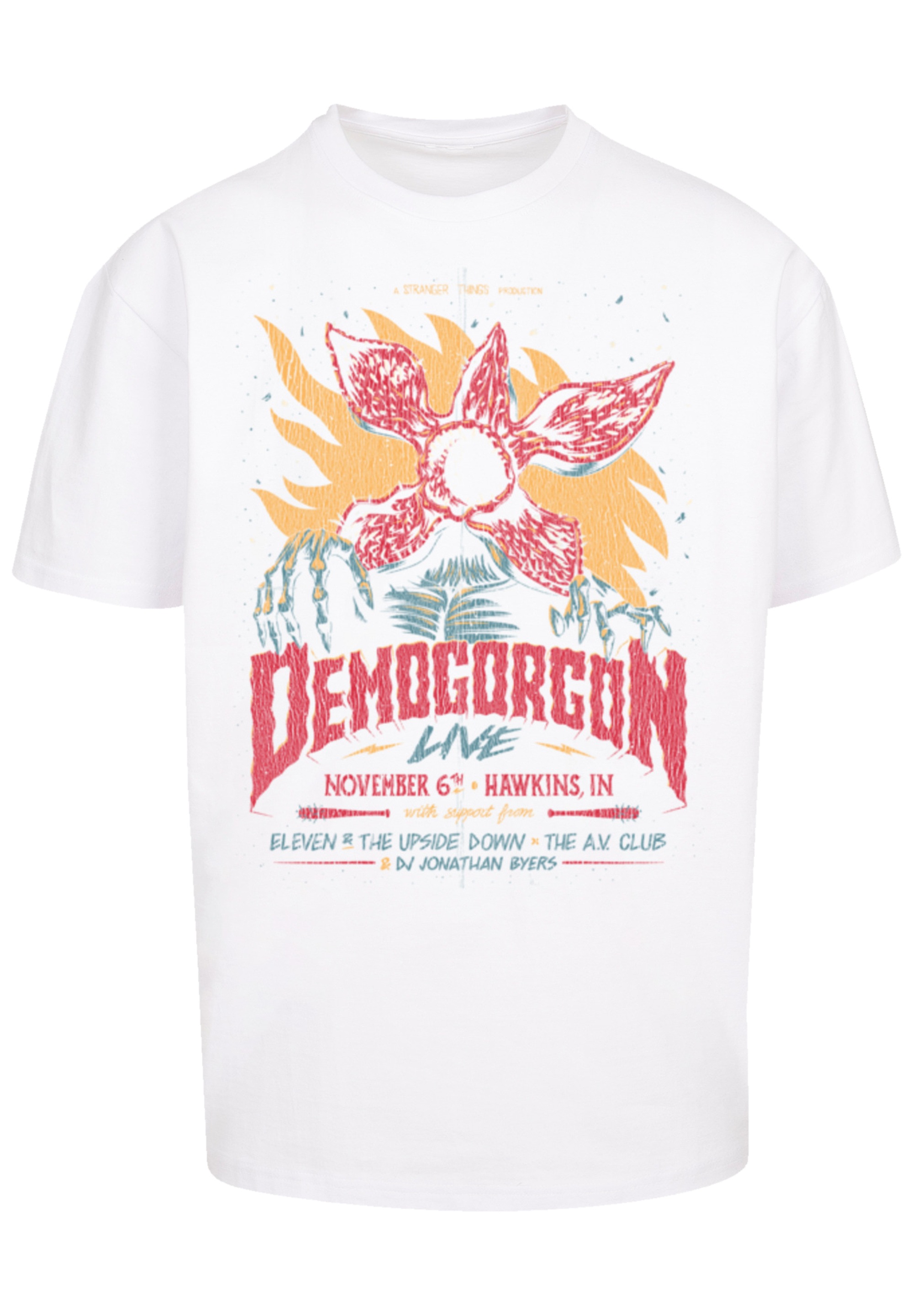 F4NT4STIC T-Shirt »Stranger Things Demogorgon Poster«, Premium Qualität