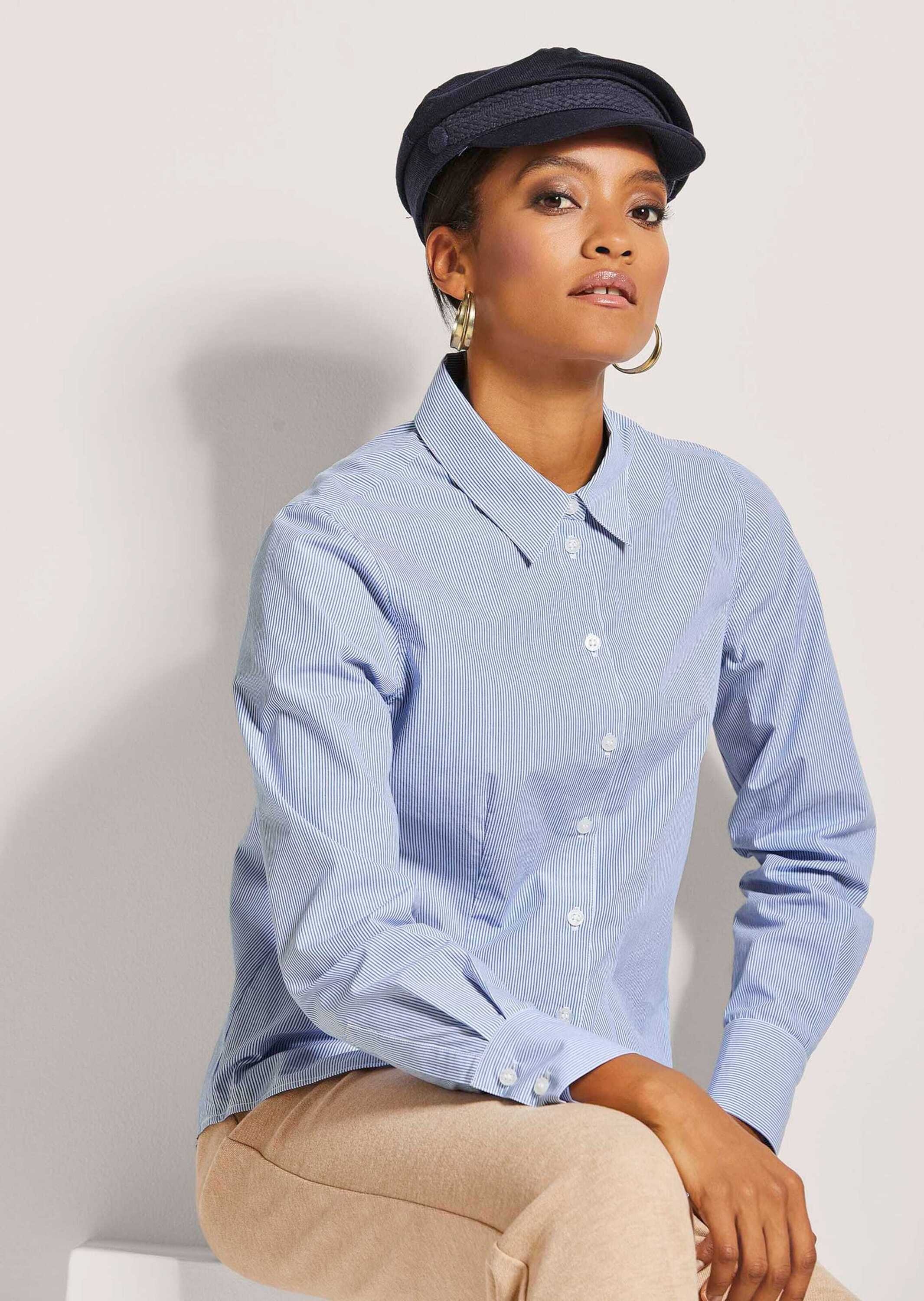 MADELEINE Hemdbluse »Bluse Streifenbluse«