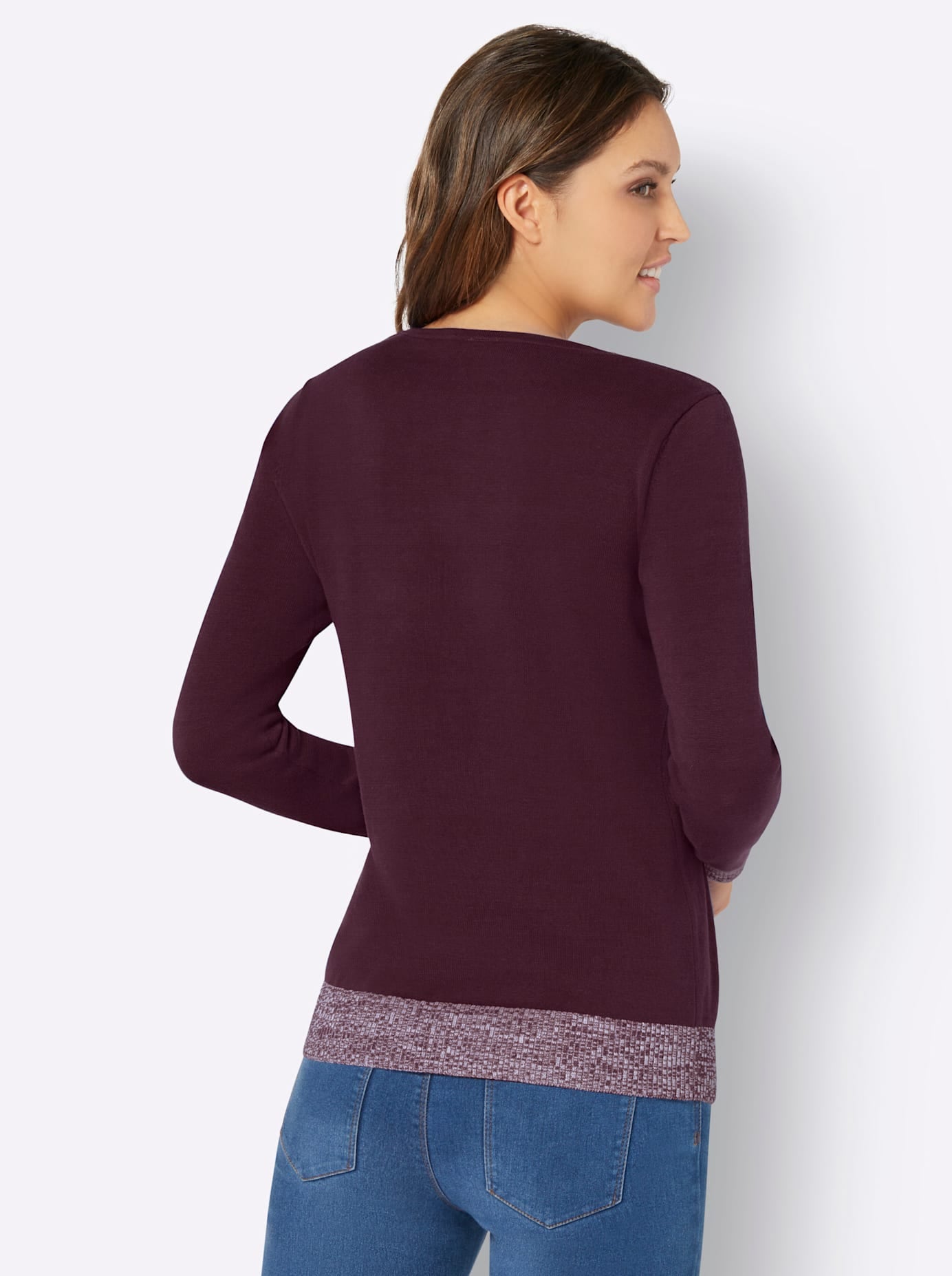 Classic Basics Strickpullover "Langarm-Pullover" günstig online kaufen