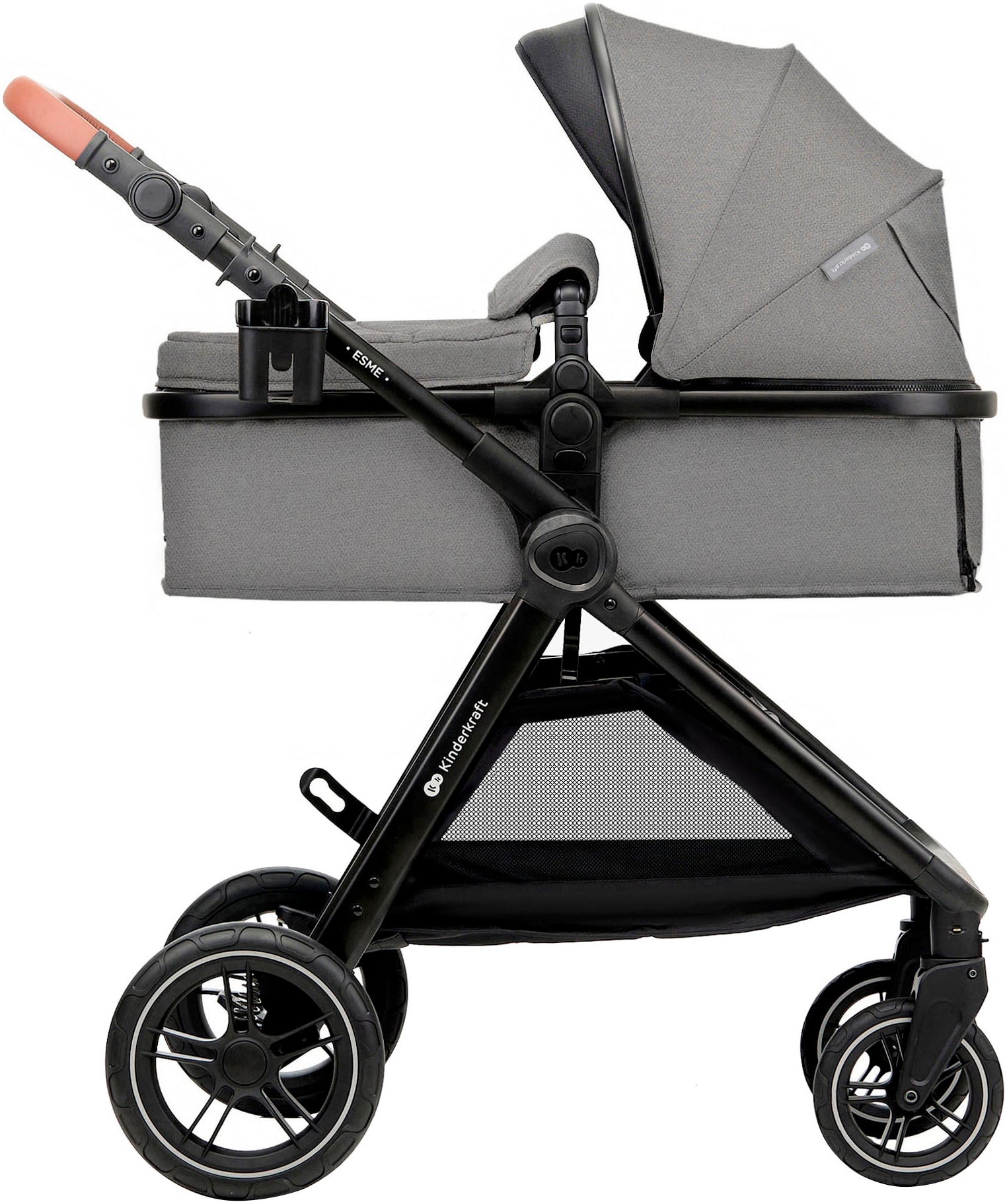 Kinderkraft Kombi-Kinderwagen »ESME 3IN1«, 22 kg, inkl. Babyschale