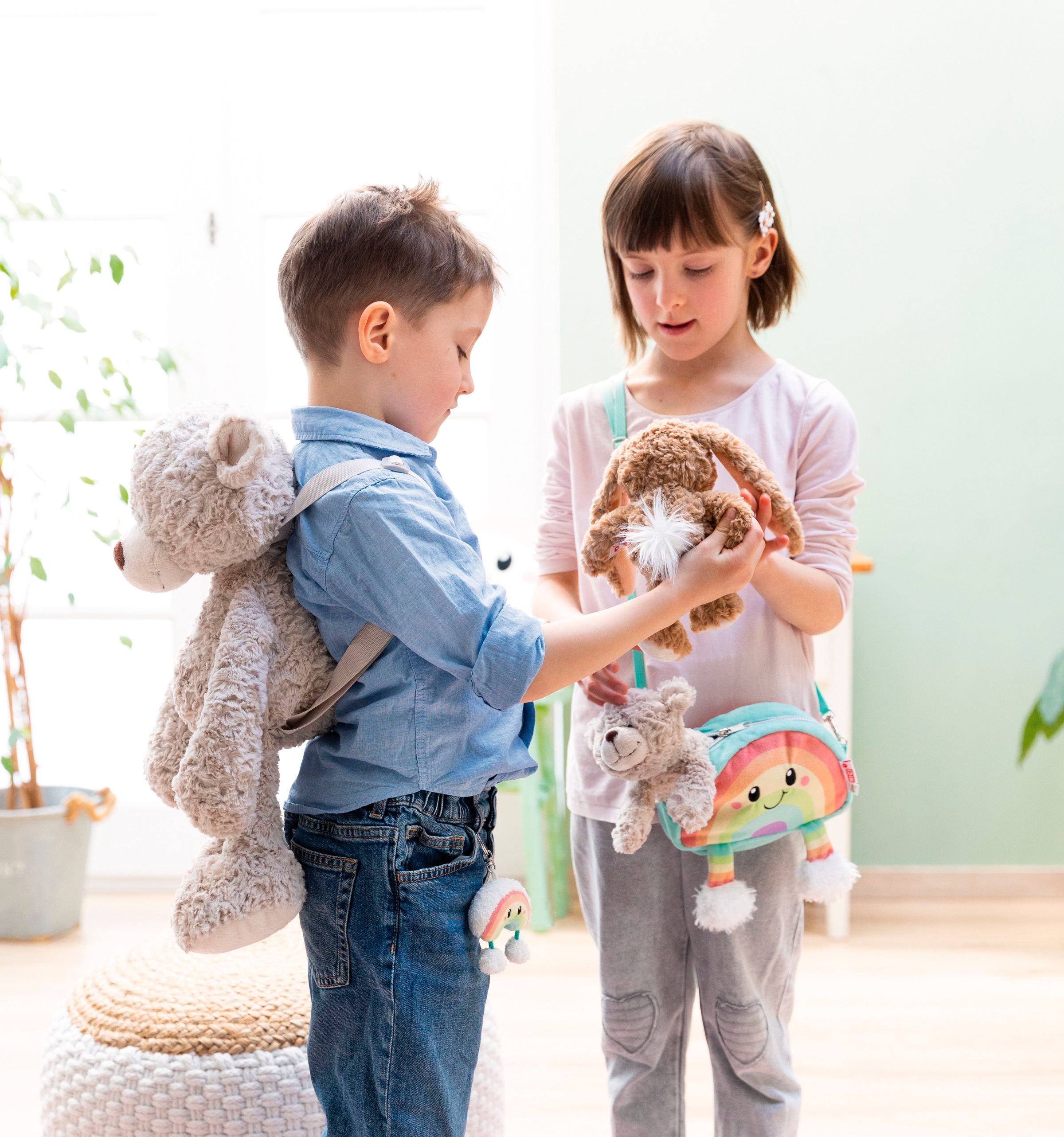 Nici Kinderrucksack »Classic Bear, Rucksack Bär Finni, 40 cm figürlich«