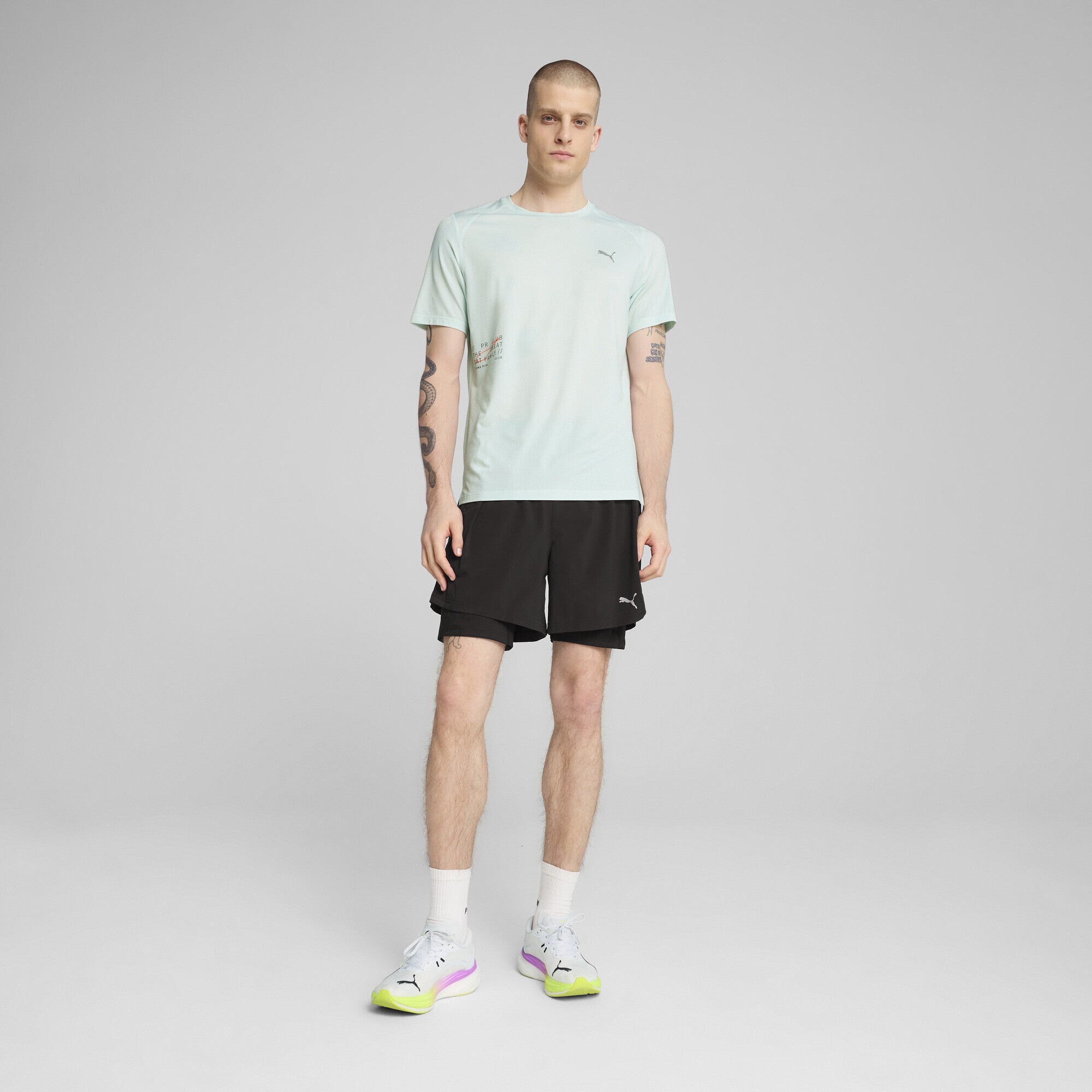 PUMA Laufshirt "PUMA RUN Mesh Graphic T-Shirt Herren" günstig online kaufen