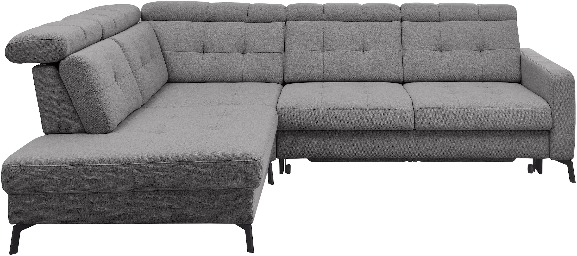 Musterring Ecksofa "MR 4615", mit Kopf- und Rückenverstellung, Metallfuß sc günstig online kaufen