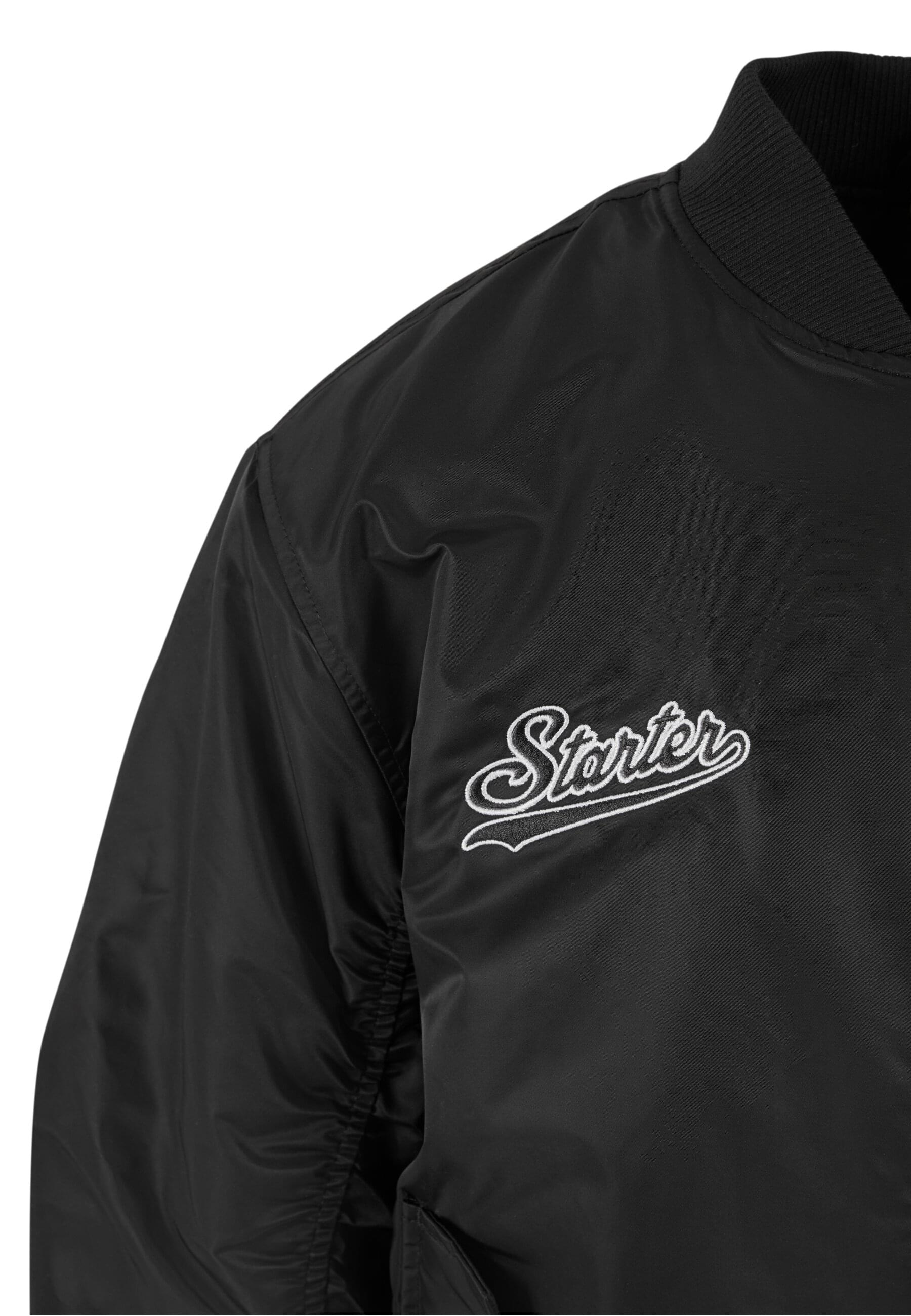Starter Black Label Bomberjacke »Starter Black Label Starter Patch Bomberjacket« 1 Stk. tlg. ohne Kapuze