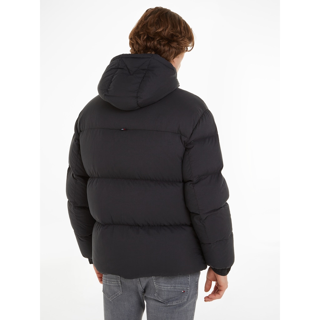 Tommy Hilfiger Daunenjacke »NEW YORK GMD DOWN HOODED JACKET«, mit Kapuze