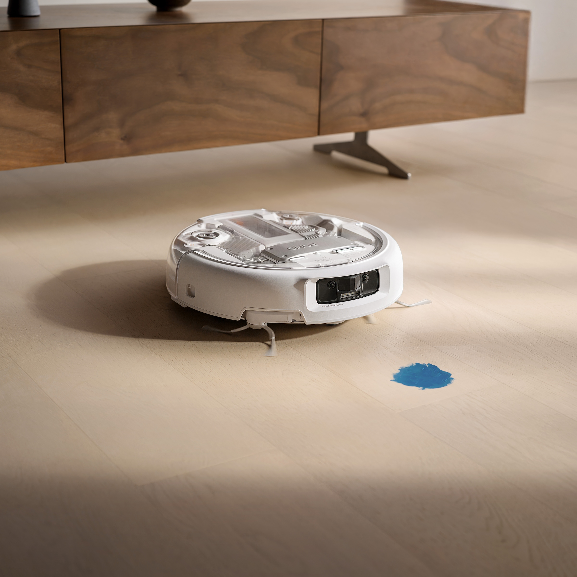 DJI Saugroboter »DJI ROMO A« Transparenter Saugroboter mit weißer Station und App-Steuerung