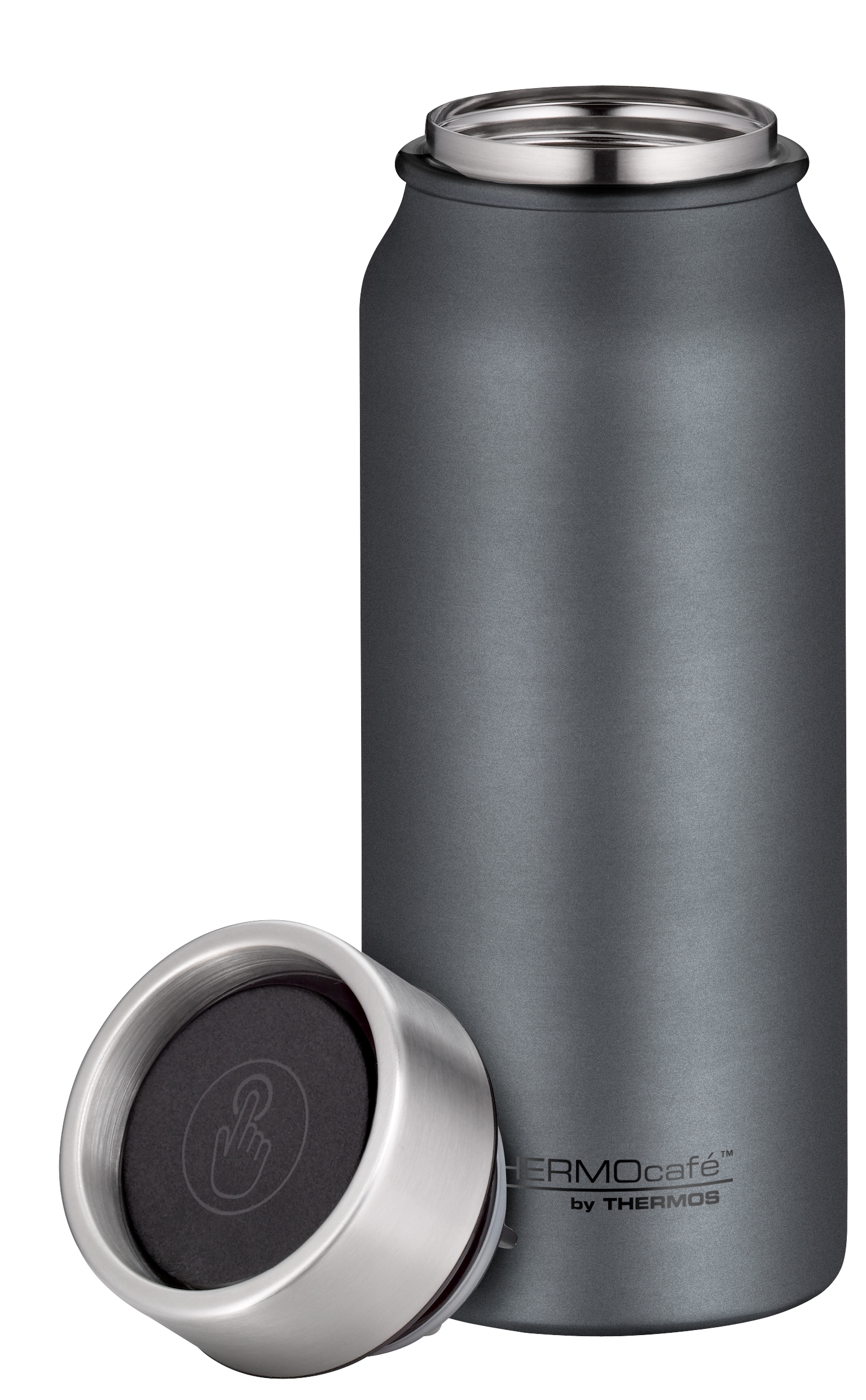 THERMOcafé Thermobecher »TC DRINKING MUG, absolut dicht, spülmaschinenfest« 0,5l, 9h heiß & 20h kalt, zerlegbares Push Button Lid