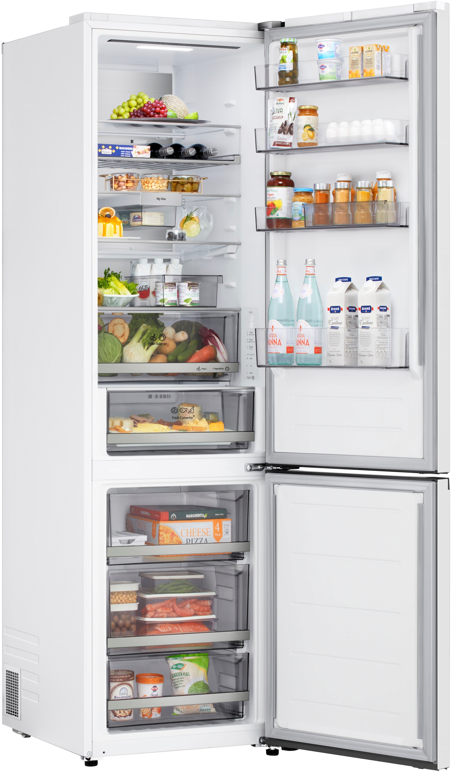 LG Kühl-/Gefrierkombination »GBBS726ASW« 203 cm hoch 59,5 cm breit 0 Grad Zone und Total NoFrost