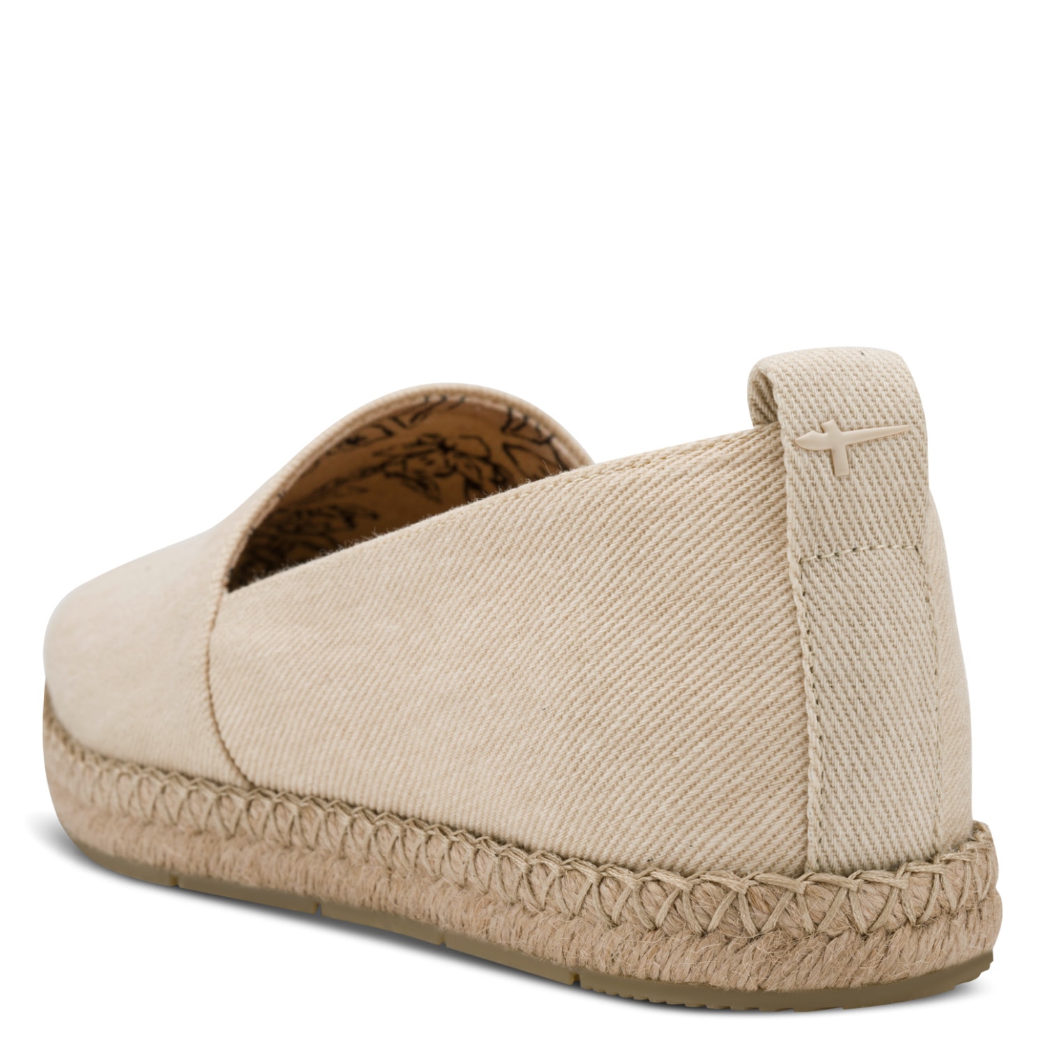 Tamaris Espadrille  , Sommerschuh, Slipper, Schlupfschuh mit Juterahmen am Plateau