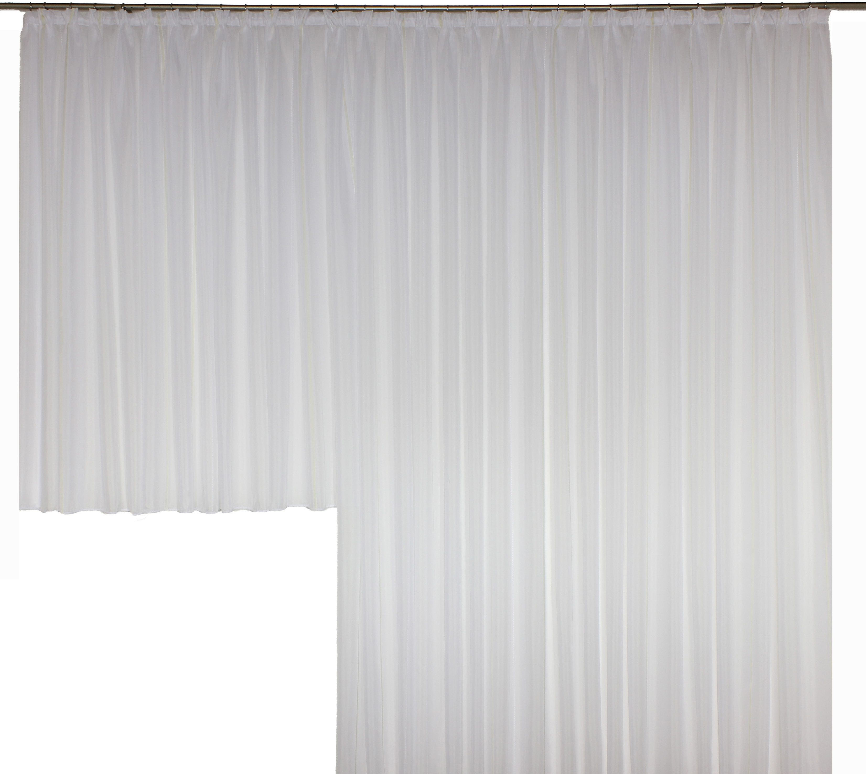 Thumbnail - Wirth Gardine "Charlotte" Faltenband 1 Stk. tlg. Fertig-Store mit FB 1:3 nach Maß