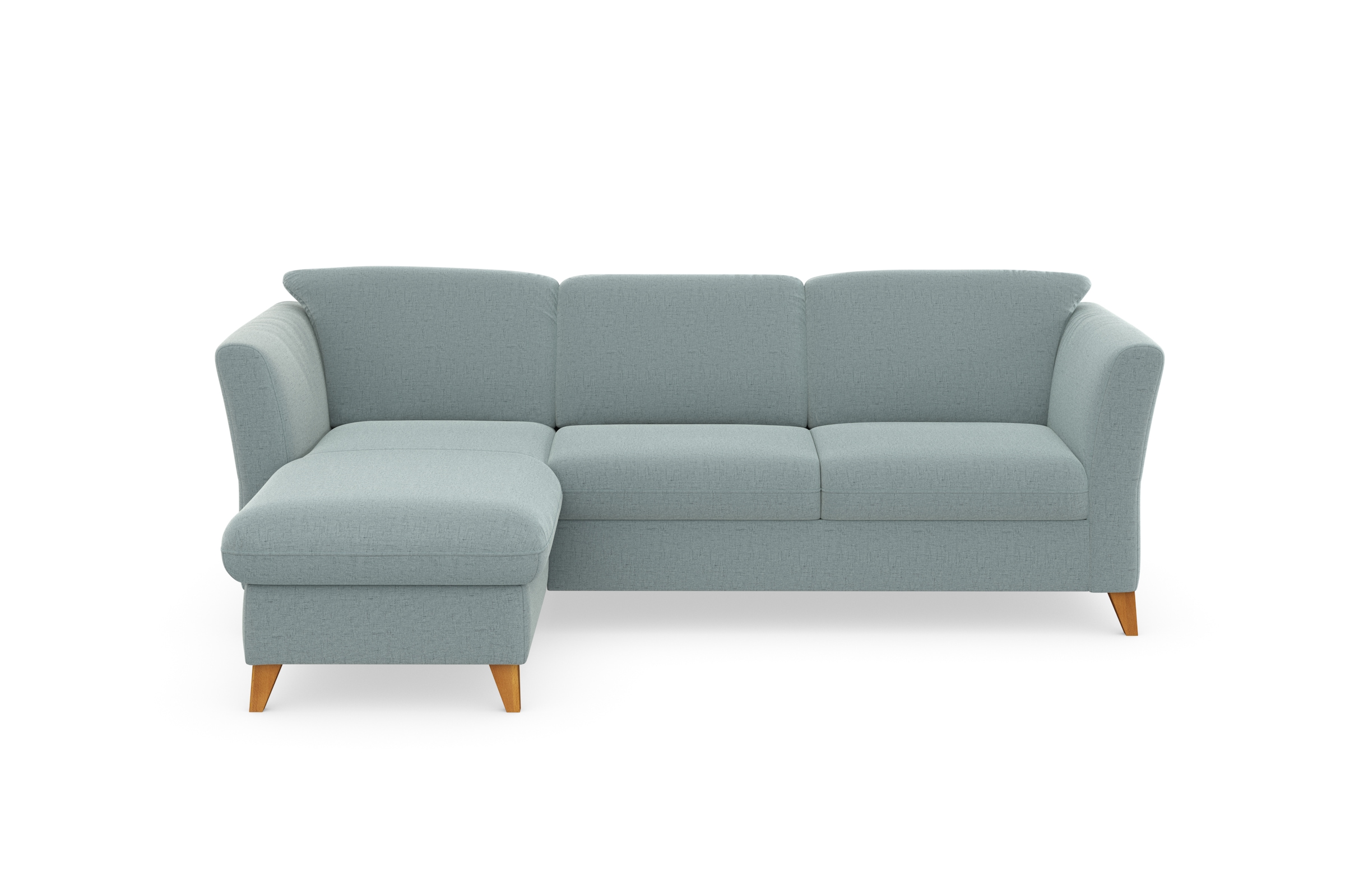 Home affaire Ecksofa »Trelleborg L-Form«, Federkern-Polsterung, wahlweise mit Bettfunktion und Bettkasten