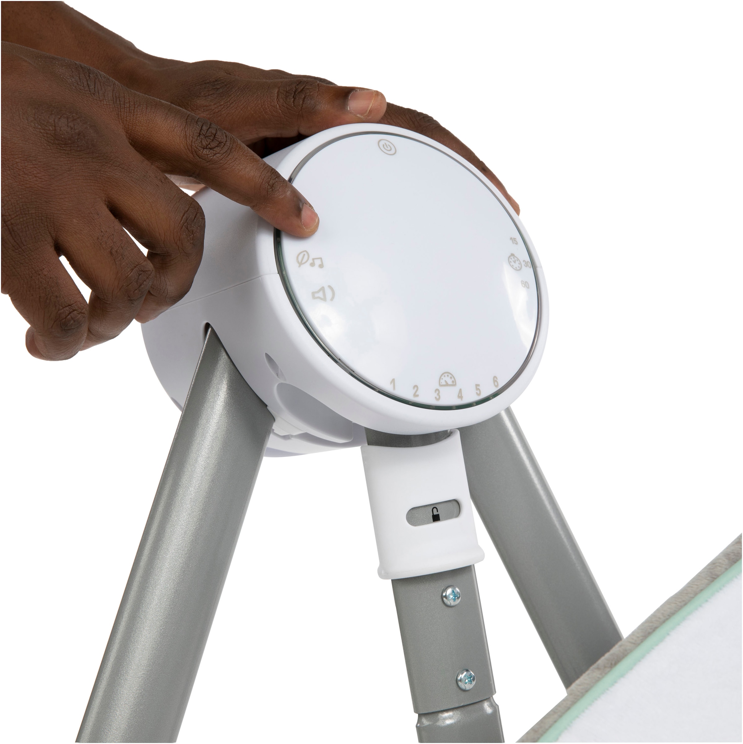 ingenuity Babywippe »AnyWay Sway Dual-Direction Portable Swing – Ray« bis 9 kg mit Sound-Effekt