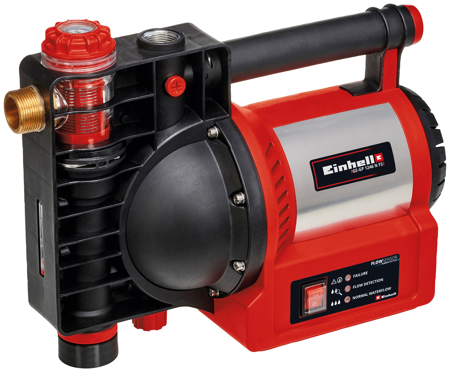 Einhell Gartenpumpe »GE-GP 1246 N FS«, 4600 l/h max. Fördermenge