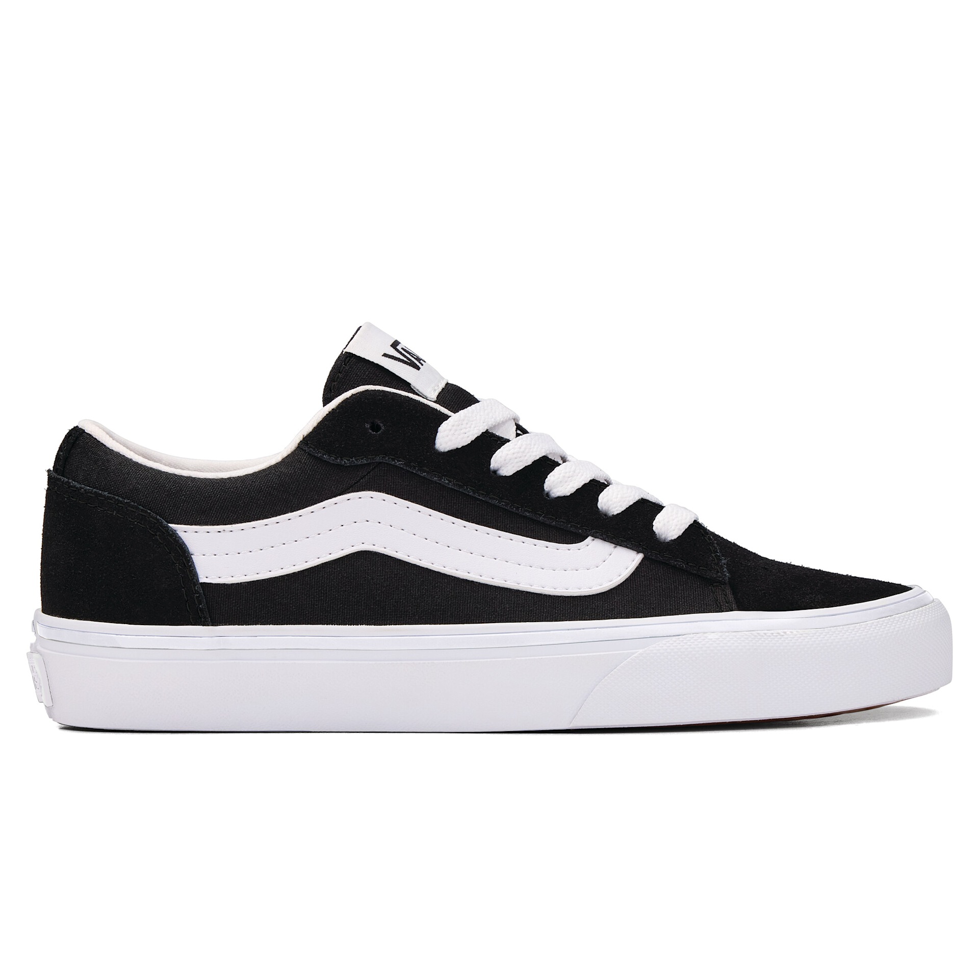 Sneaker VANS "Vero LS", Kinder, Gr. 37, schwarz, weiß, Leder, Schuhe Sneaker