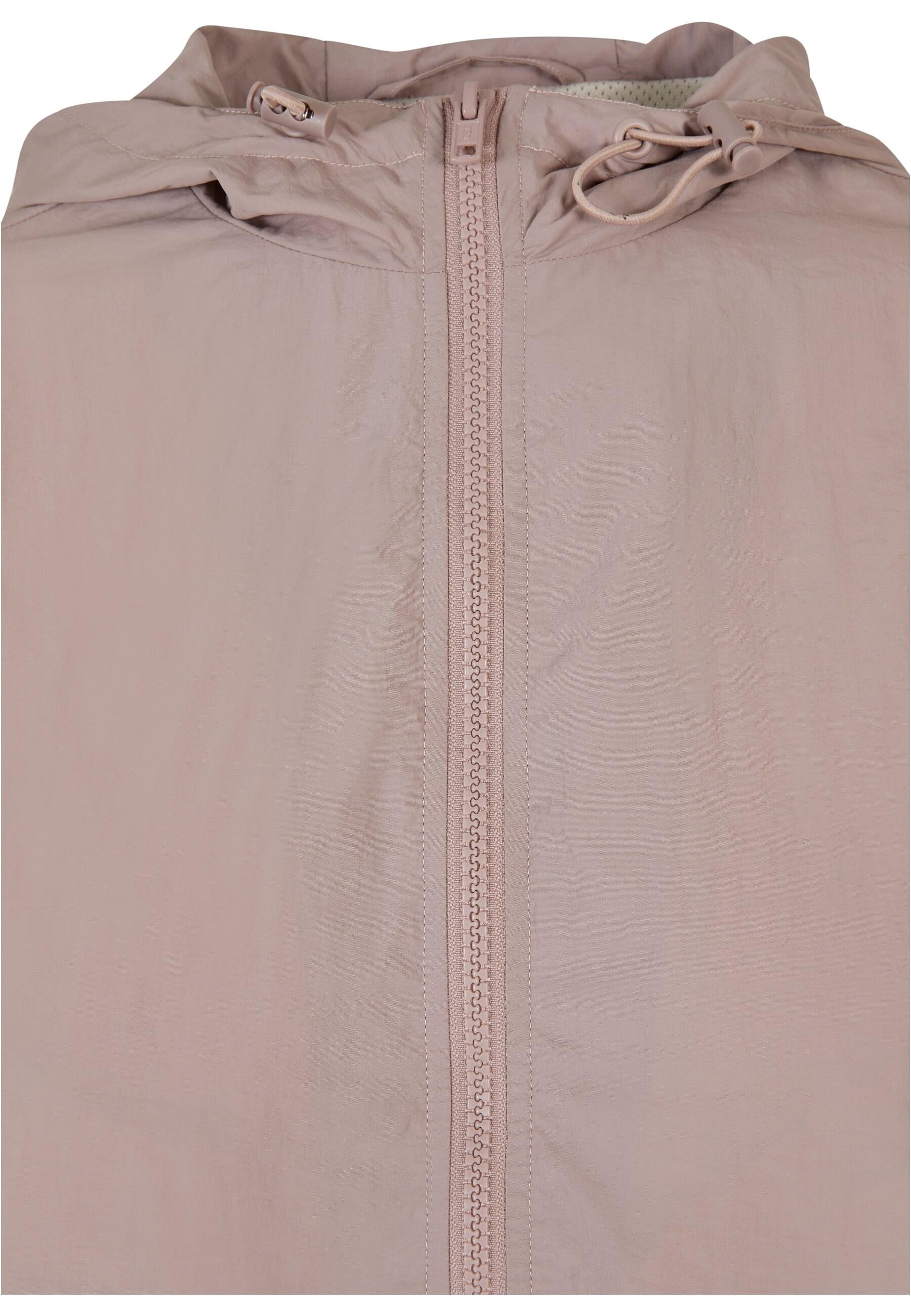 URBAN CLASSICS Allwetterjacke »Urban Classics Damen Ladies Short 3-Tone Crinkle Jacket«, (1 St.), mit Kapuze
