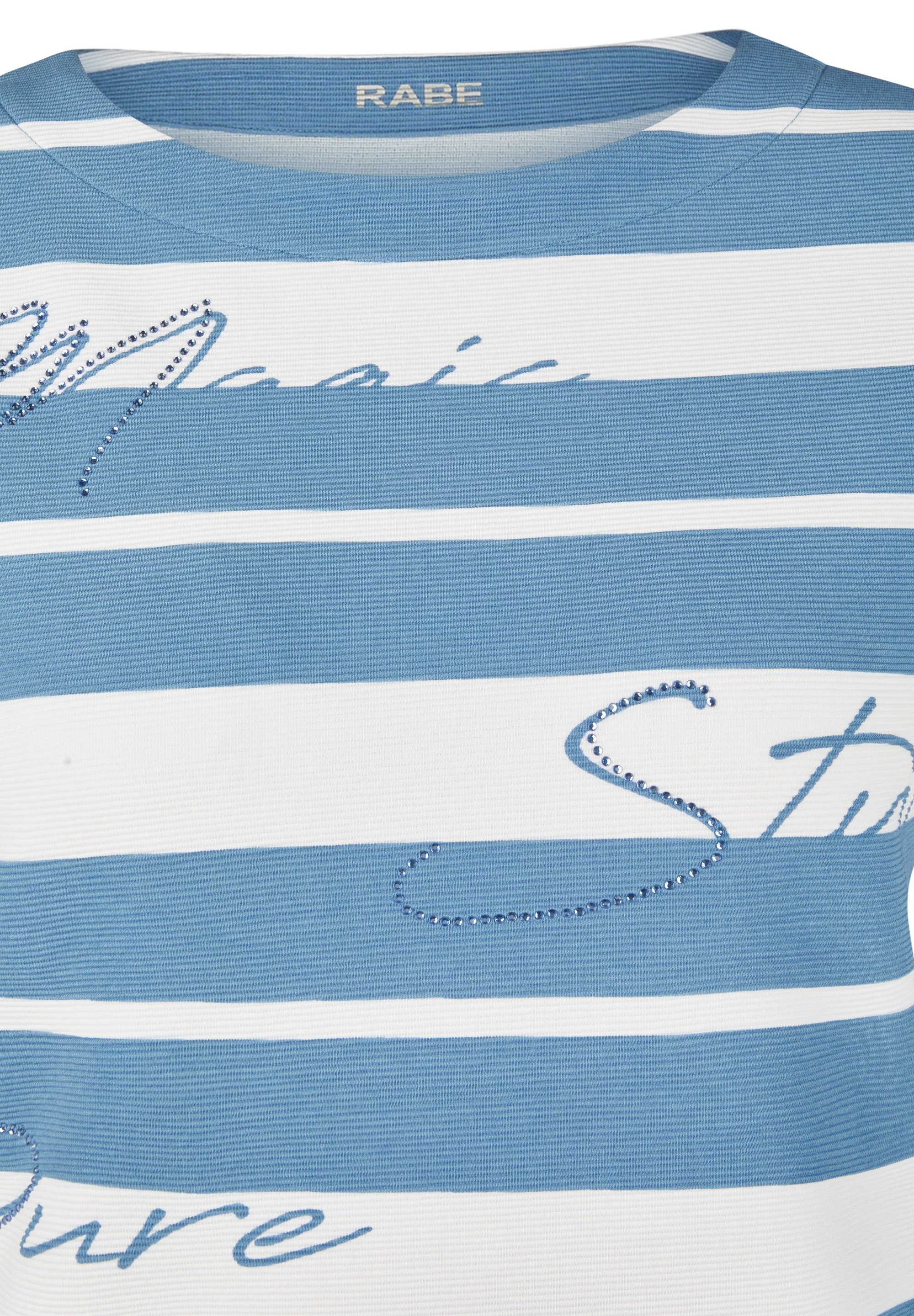 Rabe 3/4-Arm-Shirt, mit Schriftzug