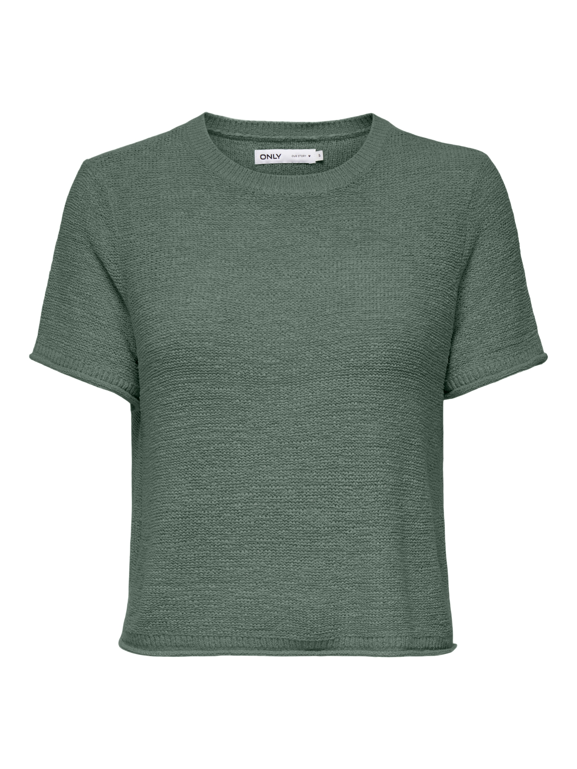 ONLY Kurzarmpullover "ONLSUNNY S/S PULLOVER NOOS KNT" mit Strukturmuster günstig online kaufen