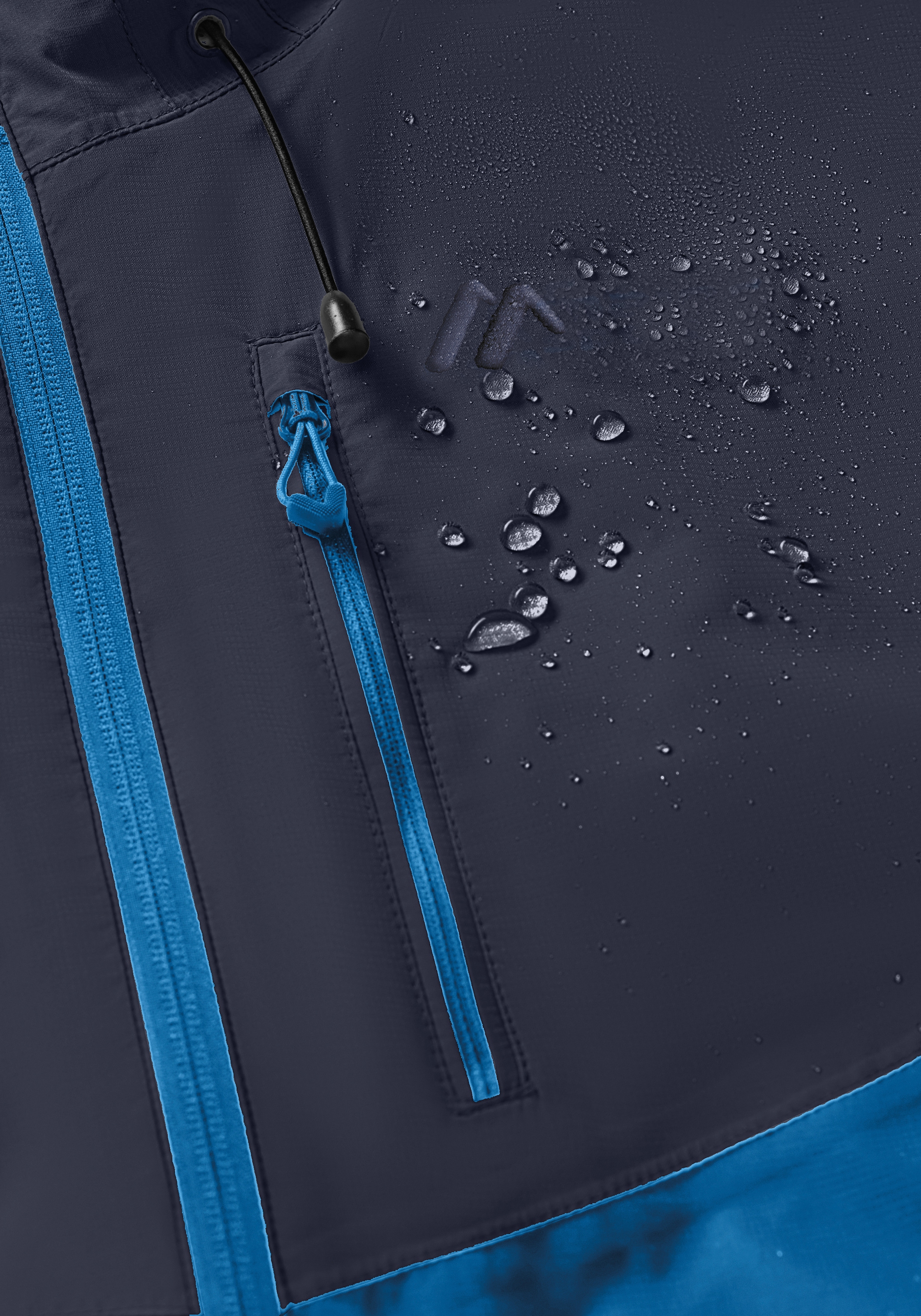 Maier Sports Regenjacke »Schlufterkopf M« Herren Jacke wasserdicht, moderner Windbreaker, Outdoorjacke, Reg. Fit