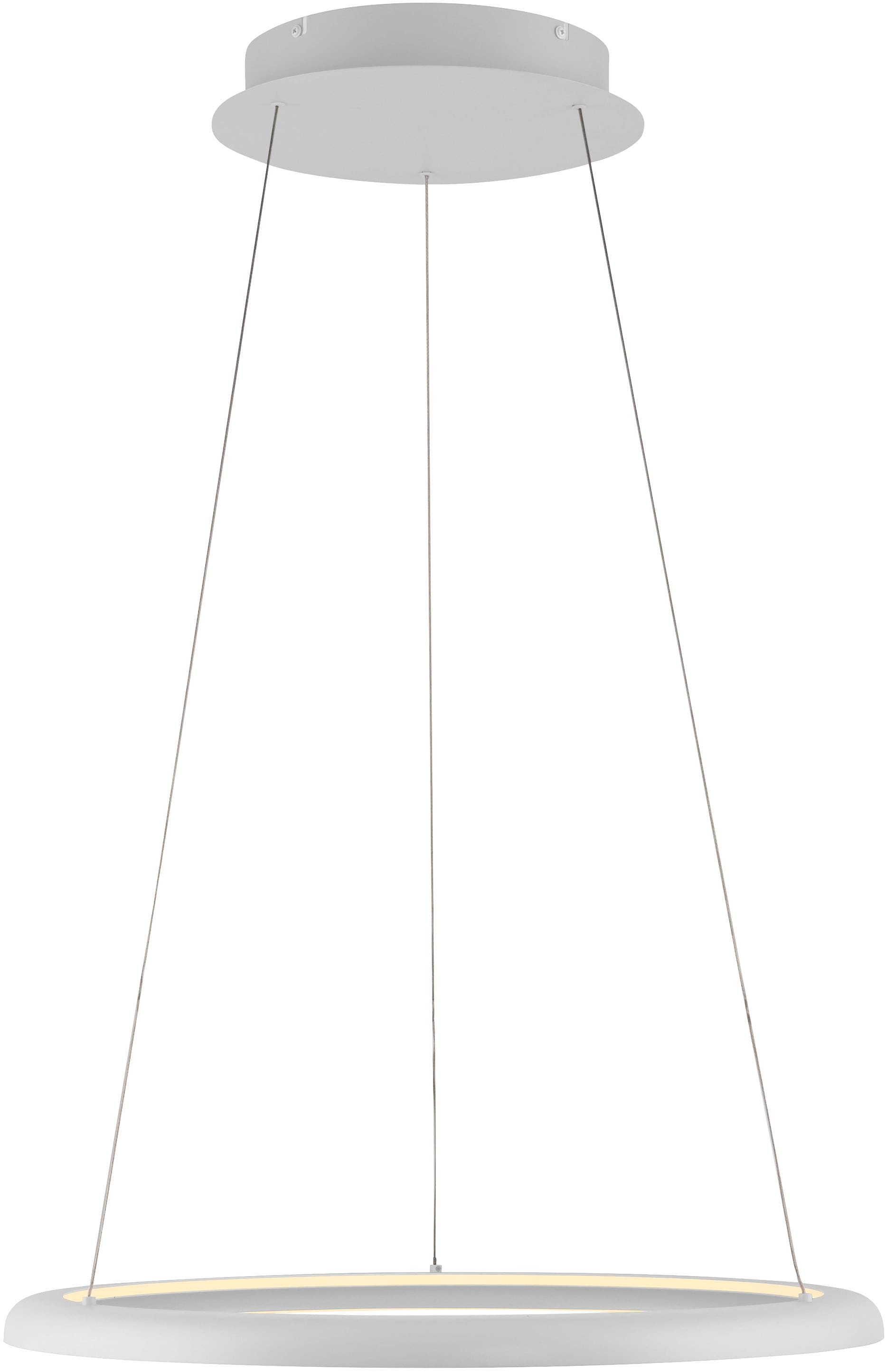 SCHÖNER WOHNEN-Kollektion LED Pendelleuchte »QUILLO« LED-Board 1 Stk. Warmweiß SCHÖNER WOHNEN Kollektion, SimplyDim, Memoryfunktion, Comfort-Lift