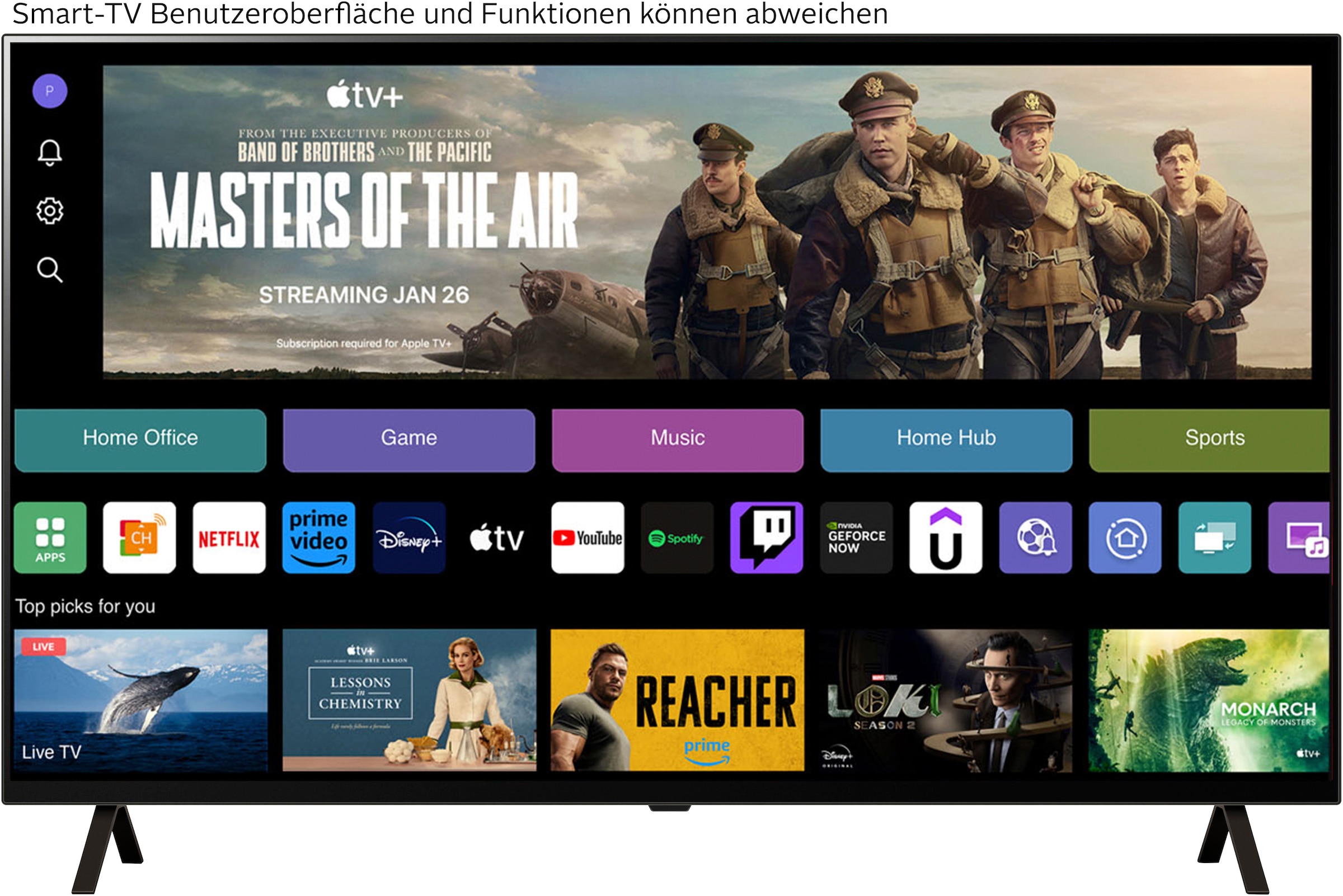LG OLED-Fernseher »OLED55B42LA«, 4K Ultra HD, Smart-TV