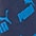 navy, bedruckt