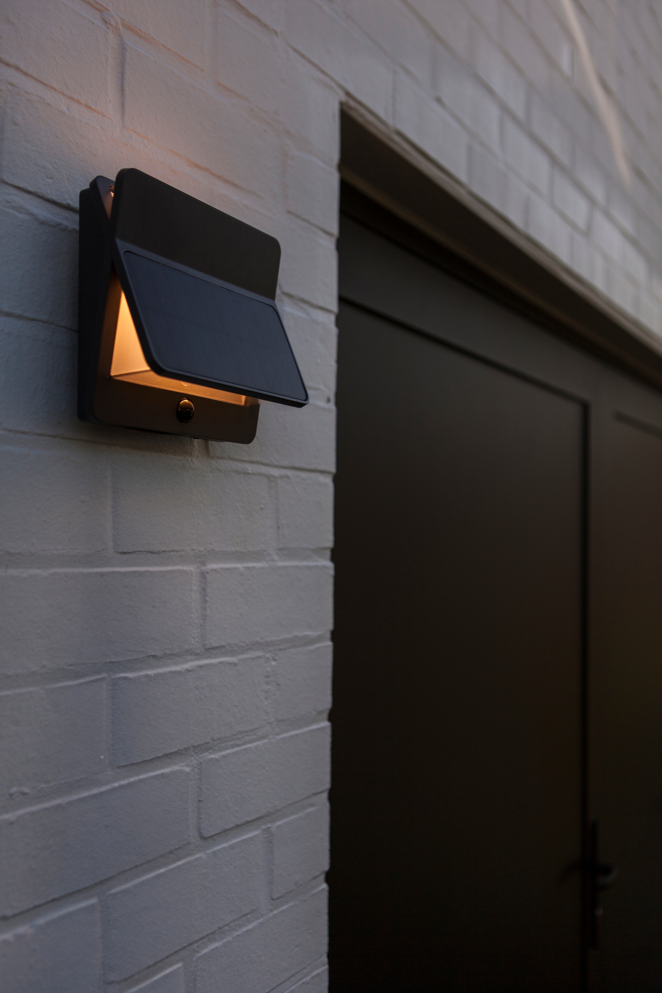 LUTEC LED Solarleuchte "LED-Solar-Aussenwandl. mit BWM ALETA", 2 flammig, L günstig online kaufen