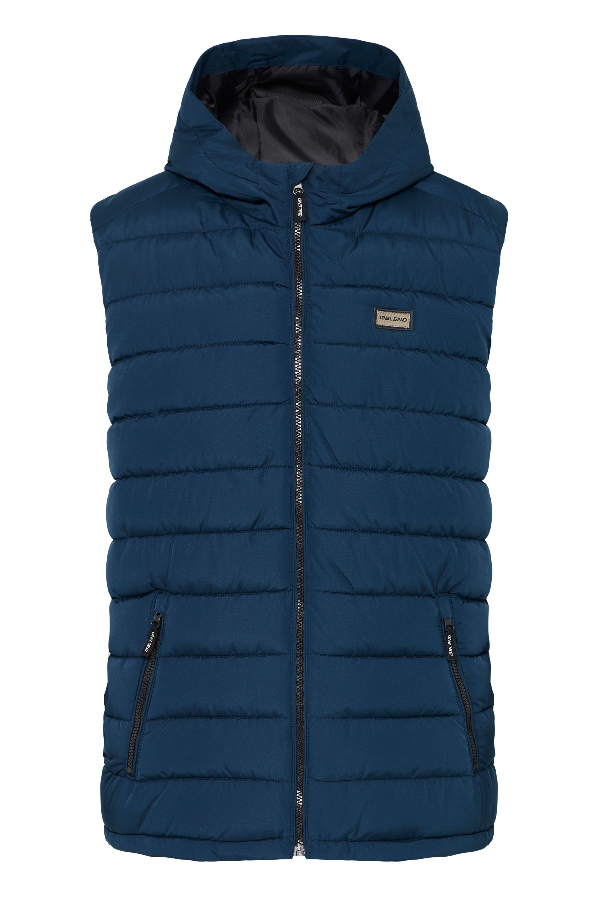 Blend Steppweste »BHMelai« Stilvolle Basic Steppweste mit Taschen und Kapuze