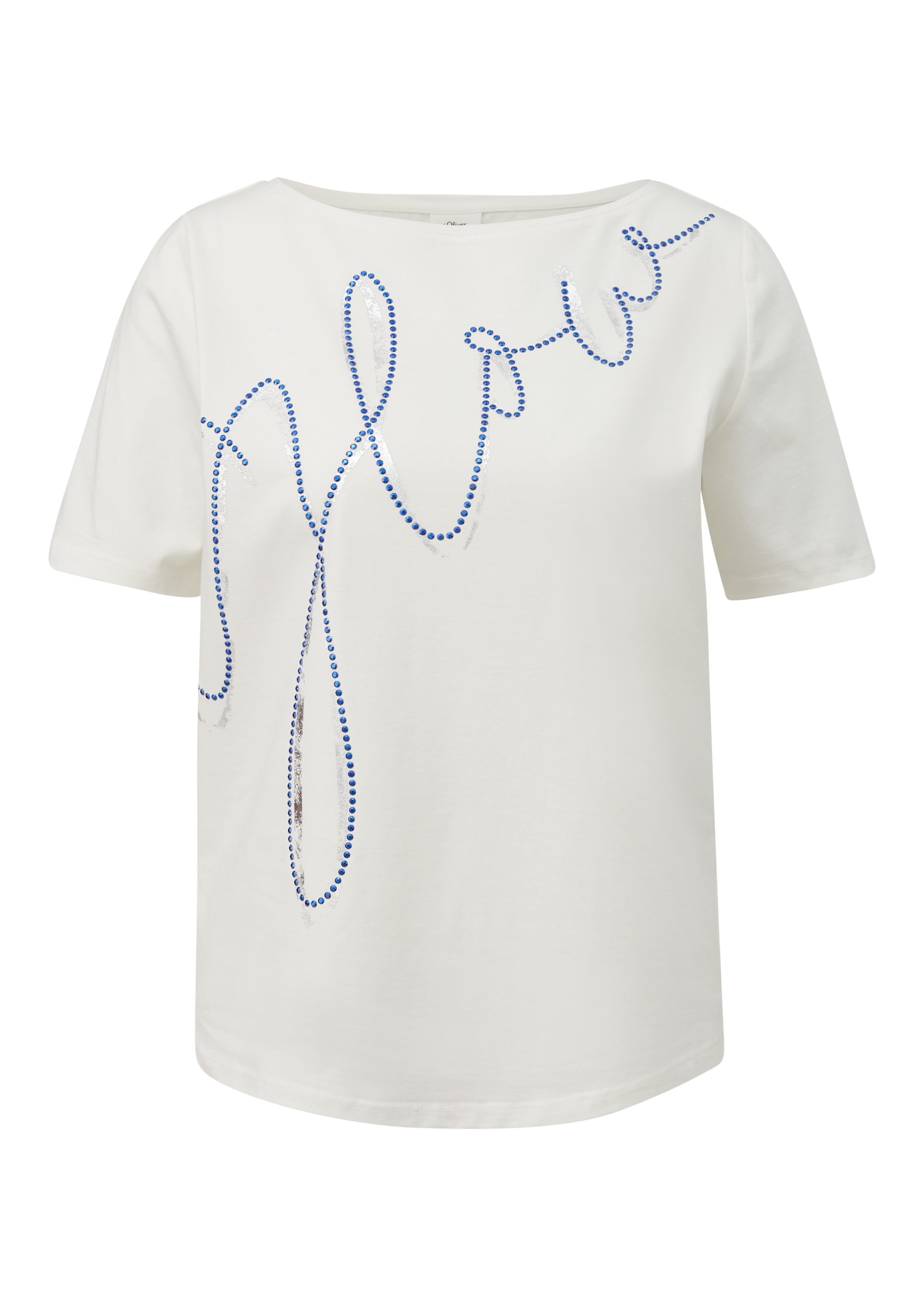 s.Oliver BLACK LABEL T-Shirt, mit Schriftzug