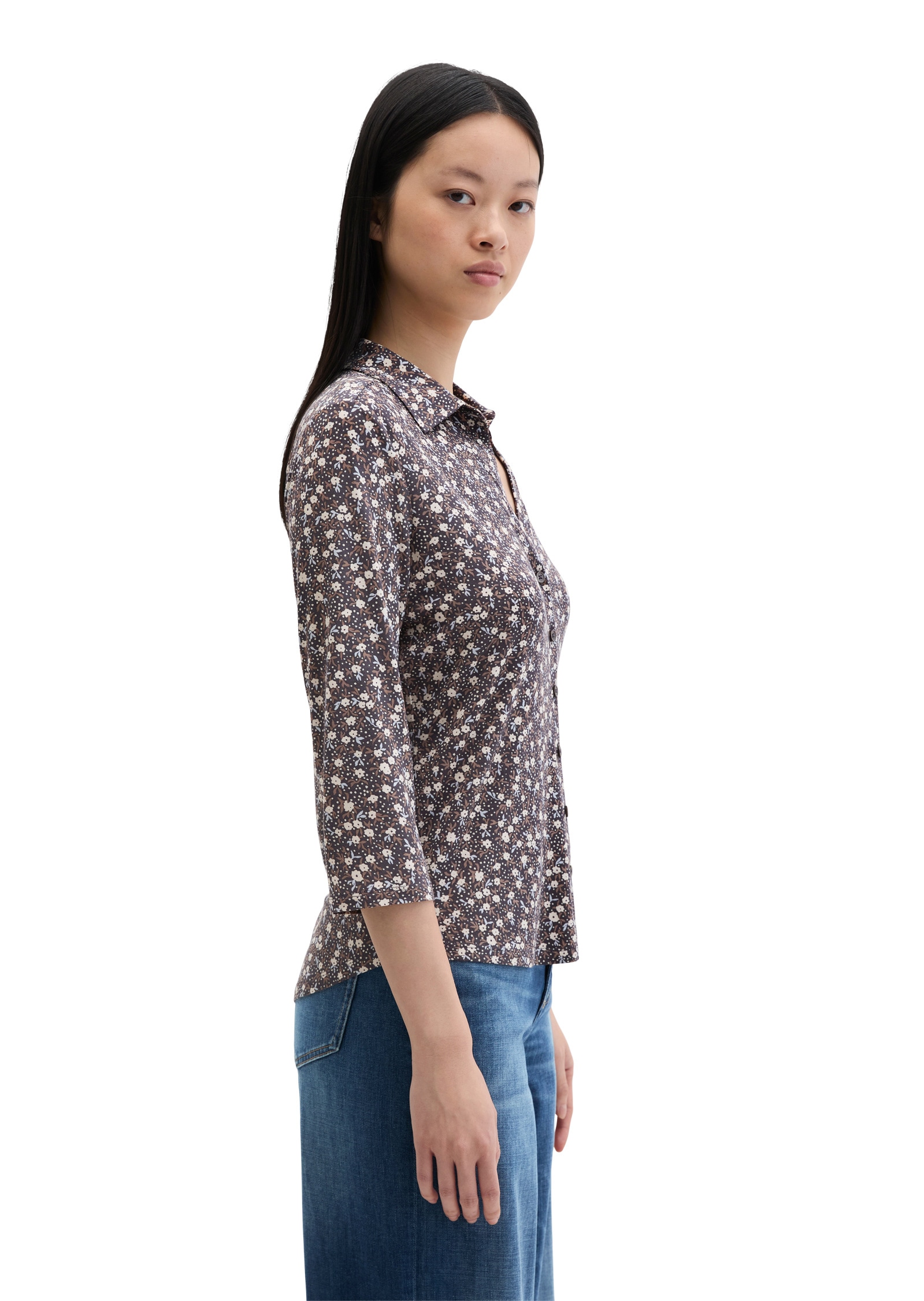 Marc O'Polo Blusenshirt »aus LENZING™ ECOVERO™«