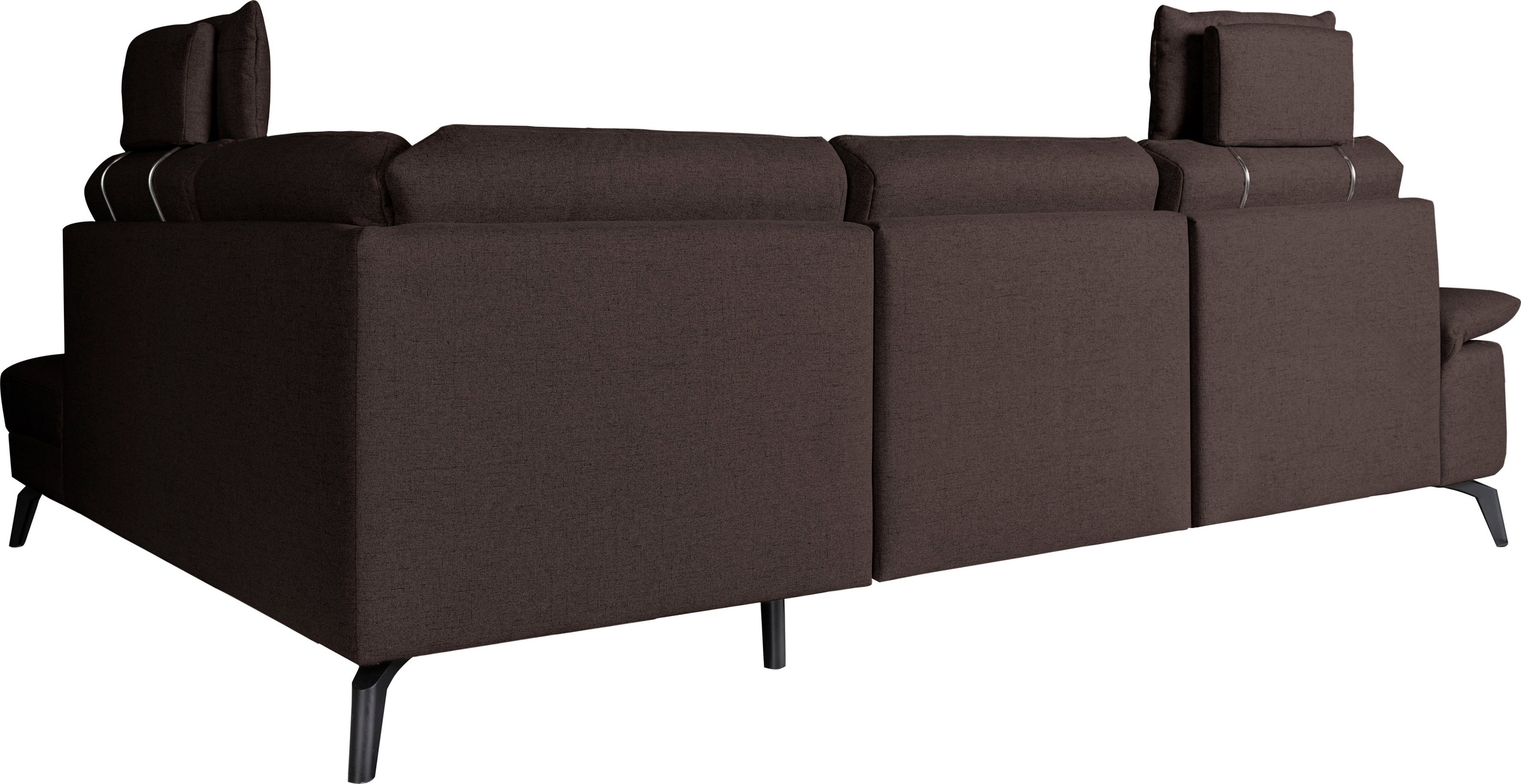 alina Ecksofa, inkl. Kopfstützen, wahlweise mit Relaxfunktion, Breite: 267 cm