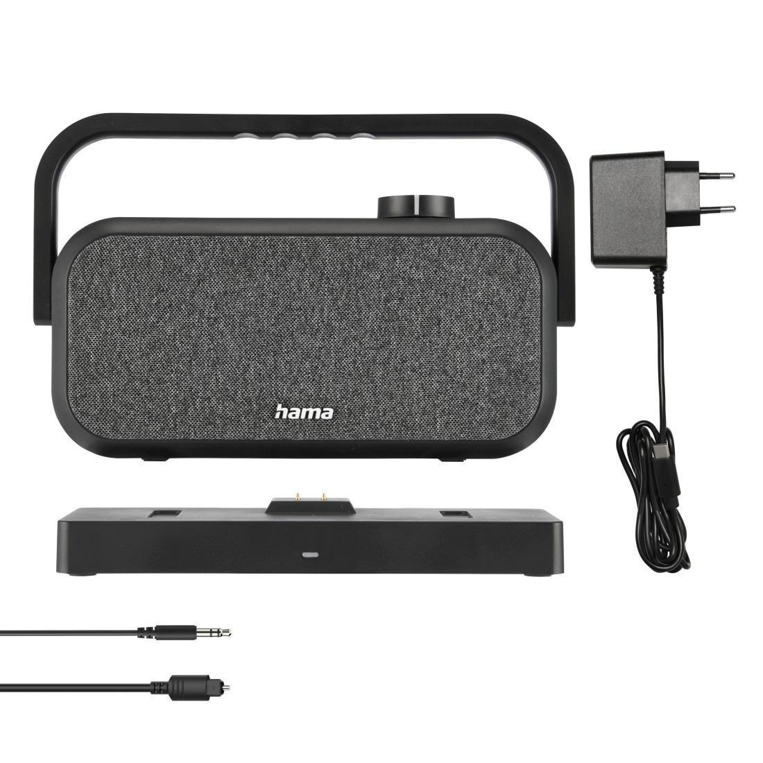 Hama Lautsprecher »Kabelloser TV-Lautsprecher (Funklautsprecher 2,4GHz, Voice-Mode, 2x5W)«, Bluetooth