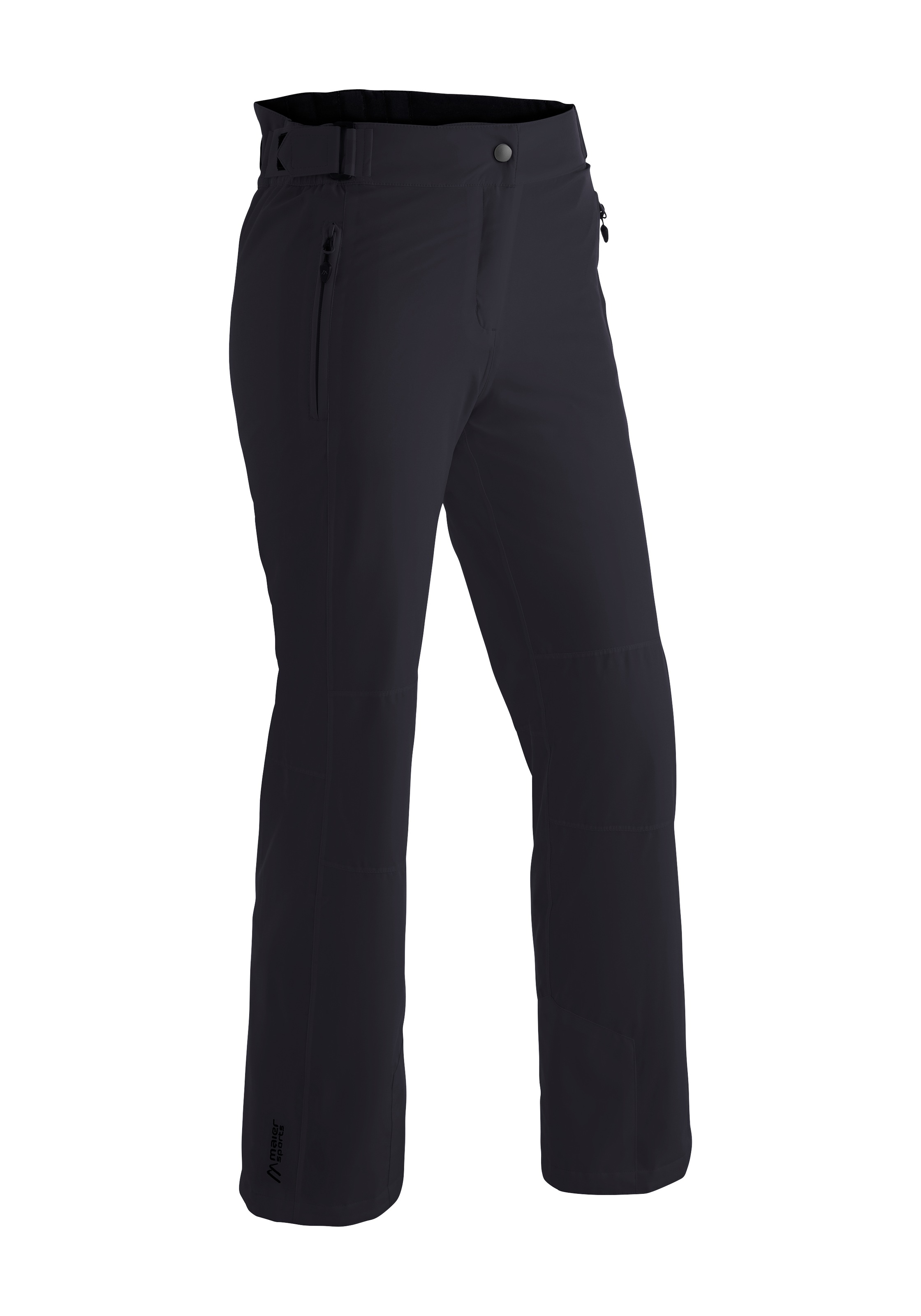 Maier Sports Skihose "Vroni slim", Damen Schneehose, wind- und wasserdicht, 2 RV-Taschen, Slim Fit