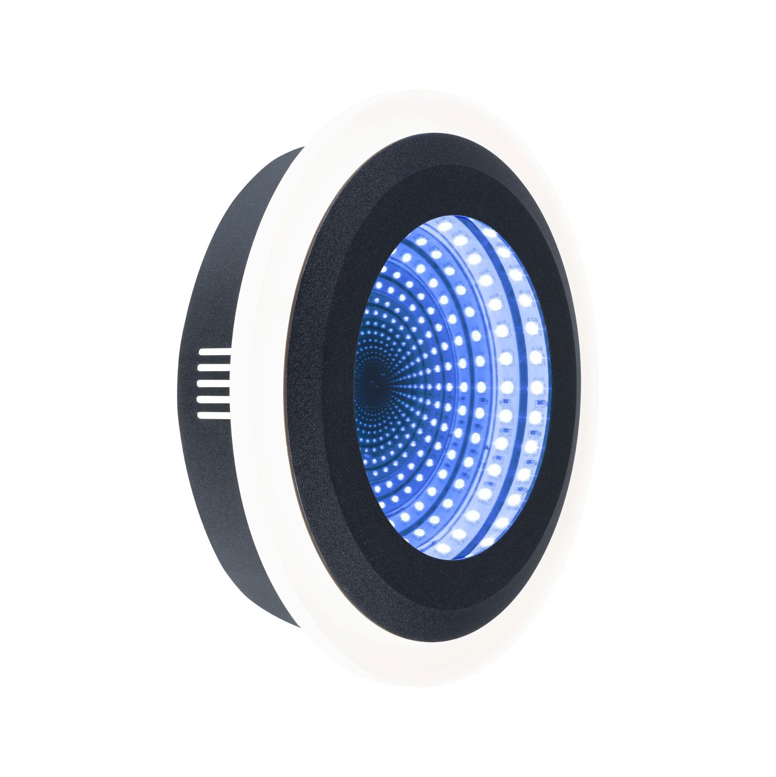 Paulmann LED Deckenleuchte »Spaceglow Two RGB+ 1200lm 230V 14W Schwarz matt«, 1 flammig, dimmbar