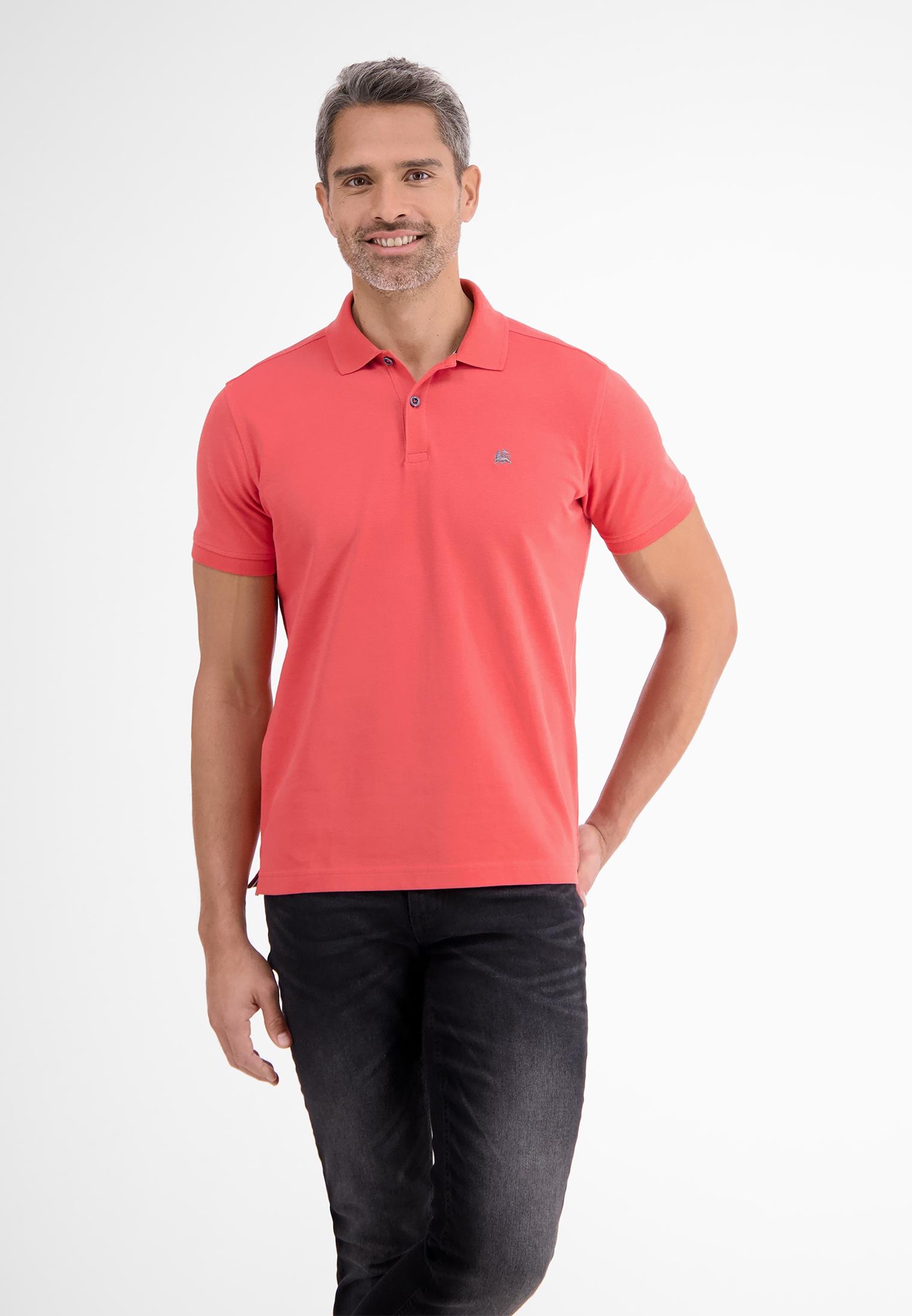 LERROS Poloshirt "LERROS Waffelpiqué-Poloshirt" günstig online kaufen