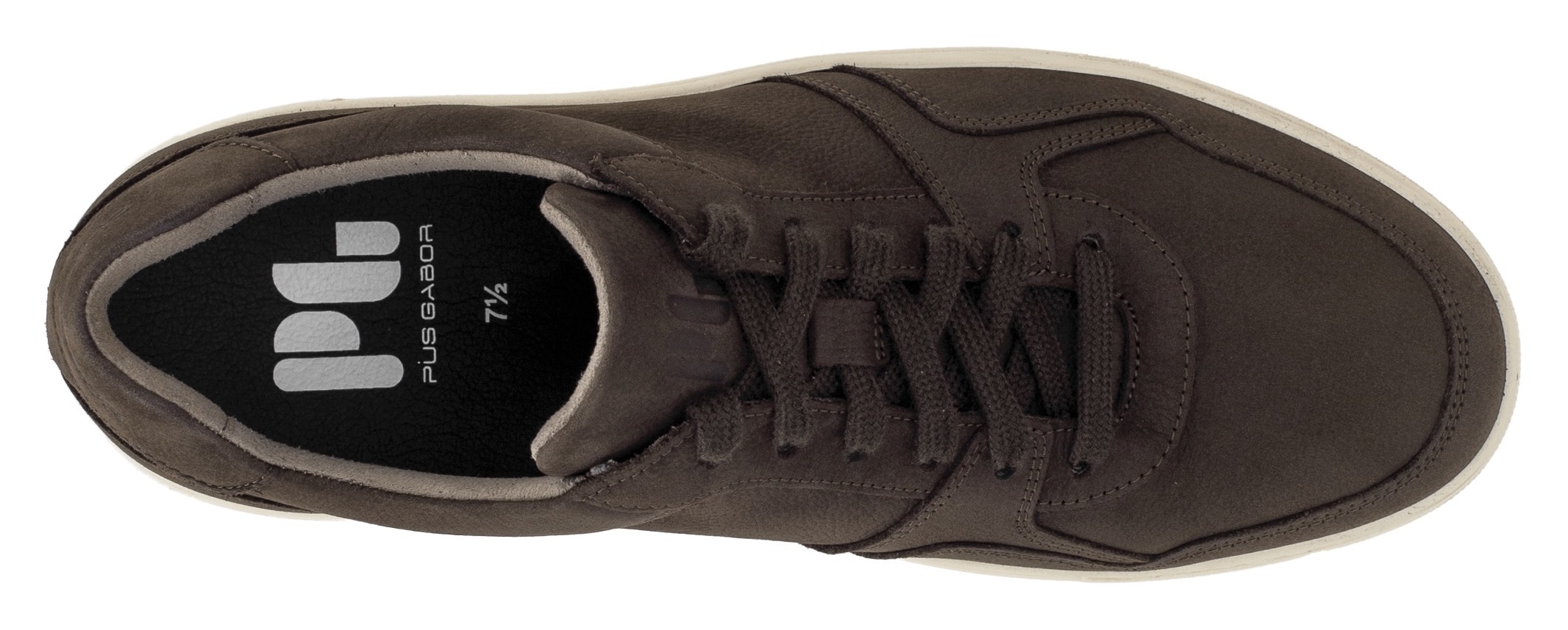 Pius Gabor Sneaker, Freizeitschuh, Halbschuh, Schnürschuh in Bequemweite G (= weit)
