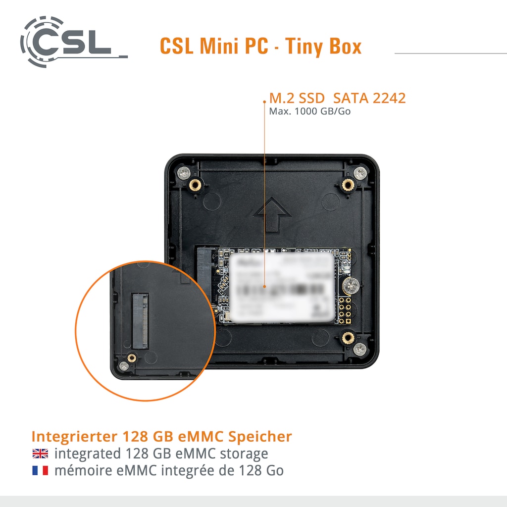 CSL Mini-PC »Tiny Box«