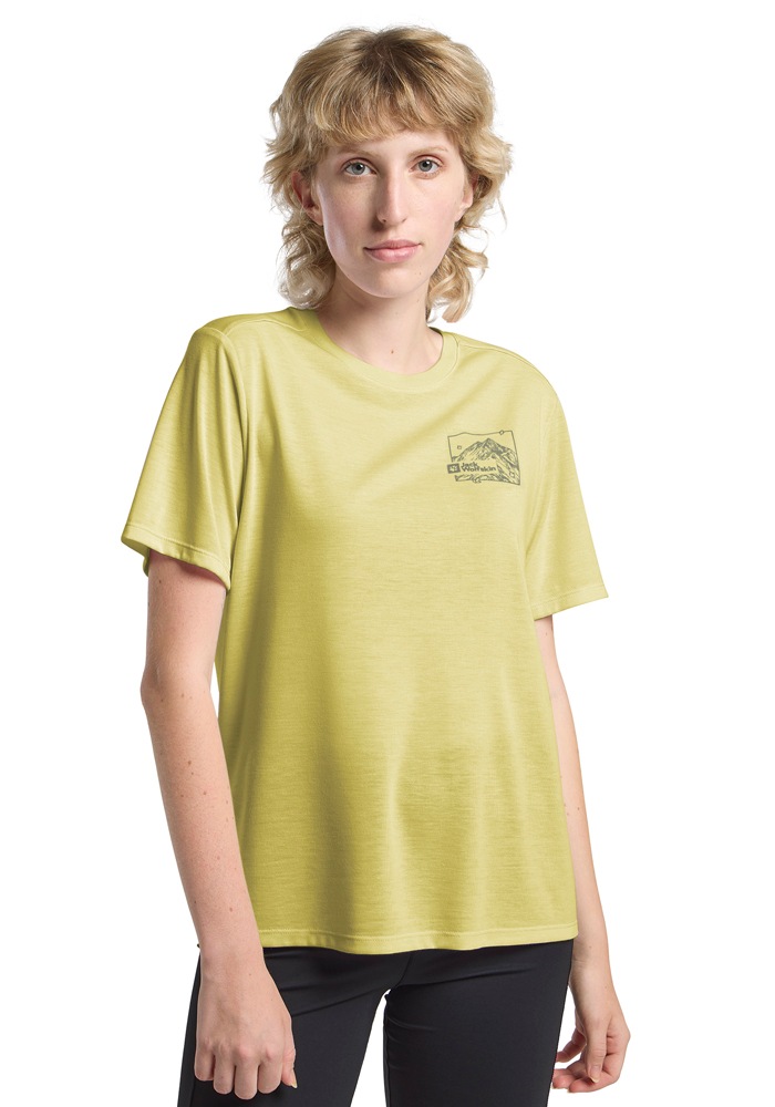 Jack Wolfskin T-Shirt "VONNAN GRAPHIC T W" günstig online kaufen